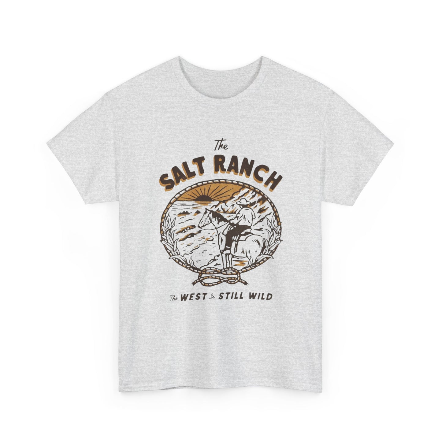 The West Is Still Wild Graphic T Shirt Unisex Heavy Cotton Tee