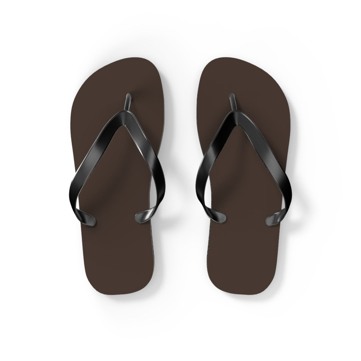 Dark Brown neutral Flip Flops, Sandals Slides, Summer Footwear, Brand New