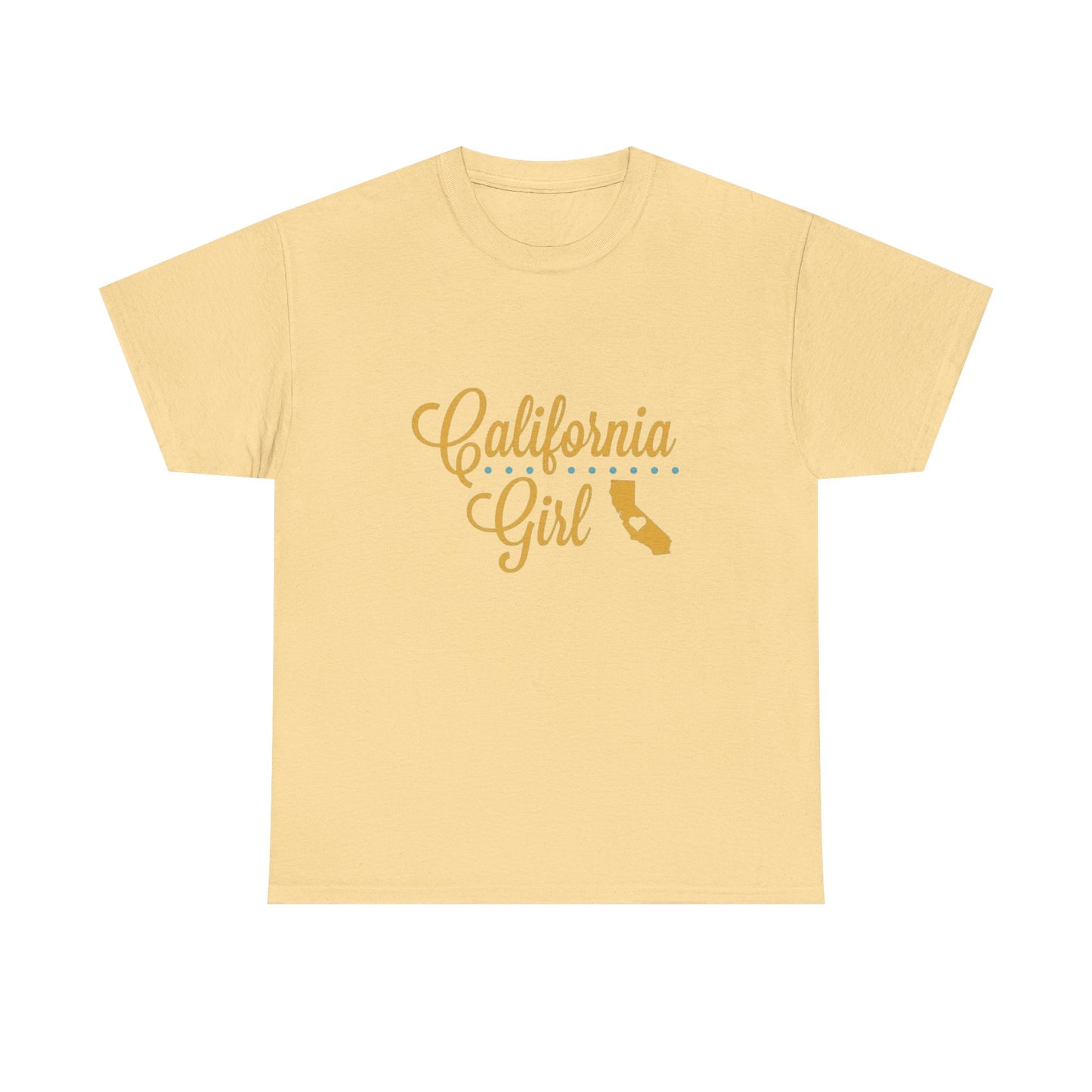 California Girl Retro Graphic T Shirt Unisex Heavy Cotton Tee