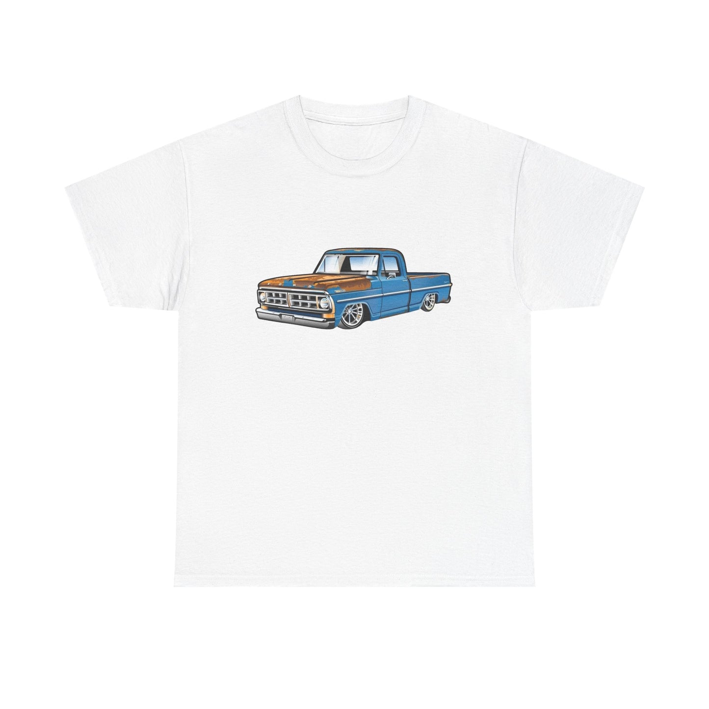 70's Ford Pickup Retro Graphic T Shirt NEW Unisex Heavy Cotton Tee