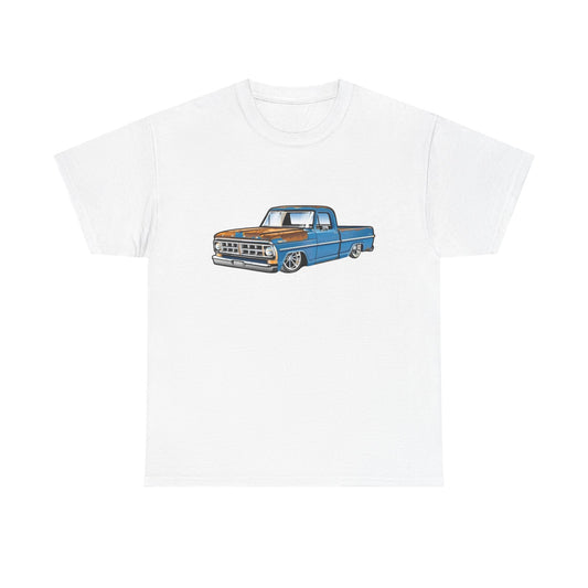 70's Ford Pickup Retro Graphic T Shirt NEW Unisex Heavy Cotton Tee