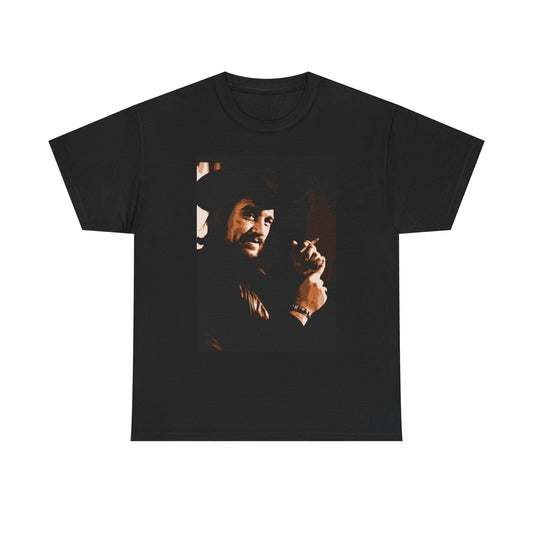 Waylon Jennings T Shirt BRAND NEW Apparel Unisex Heavy Cotton Tee