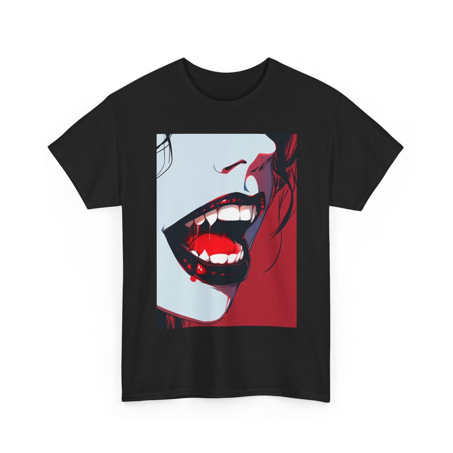 Waifu Anime T-shirt Girl Graphic Cartoon Retro Gaming Unisex Heavy Tee Game sexy