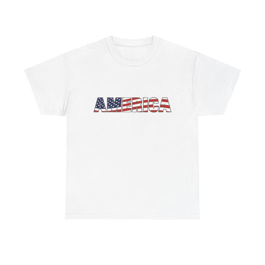 America USA FLAG Multiple COLORS Graphic T Shirt Unisex NEW Heavy Cotton Tee