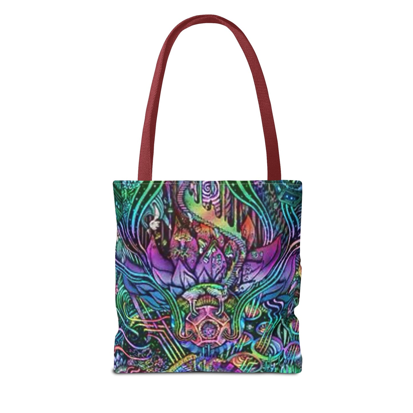 Trippy Rainbow Multi Color BRAND NEW MODERN Tote Bag (AOP)