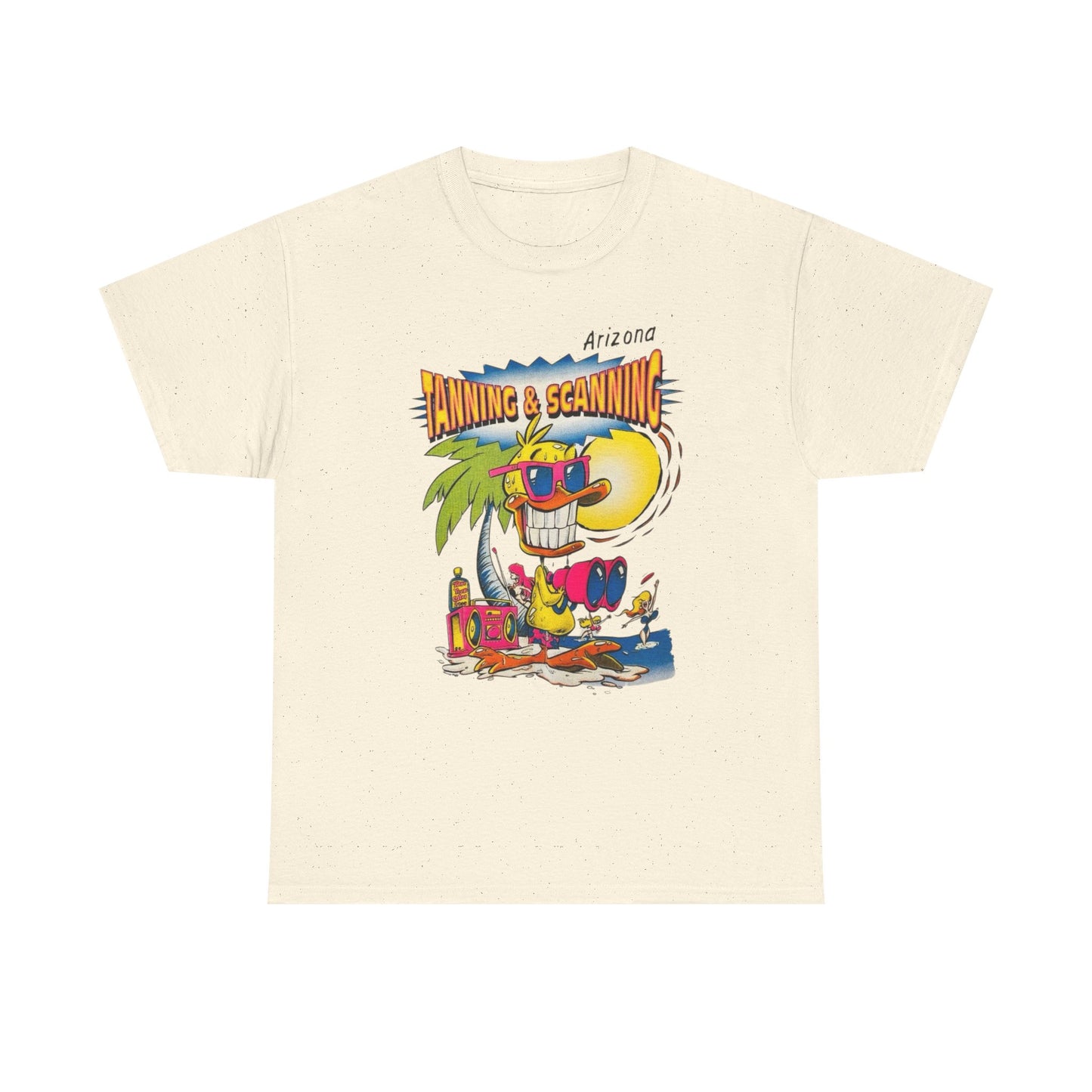 Tanning Season Vintage Graphic T Shirt S-5XL NEW Unisex Heavy Cotton Tee