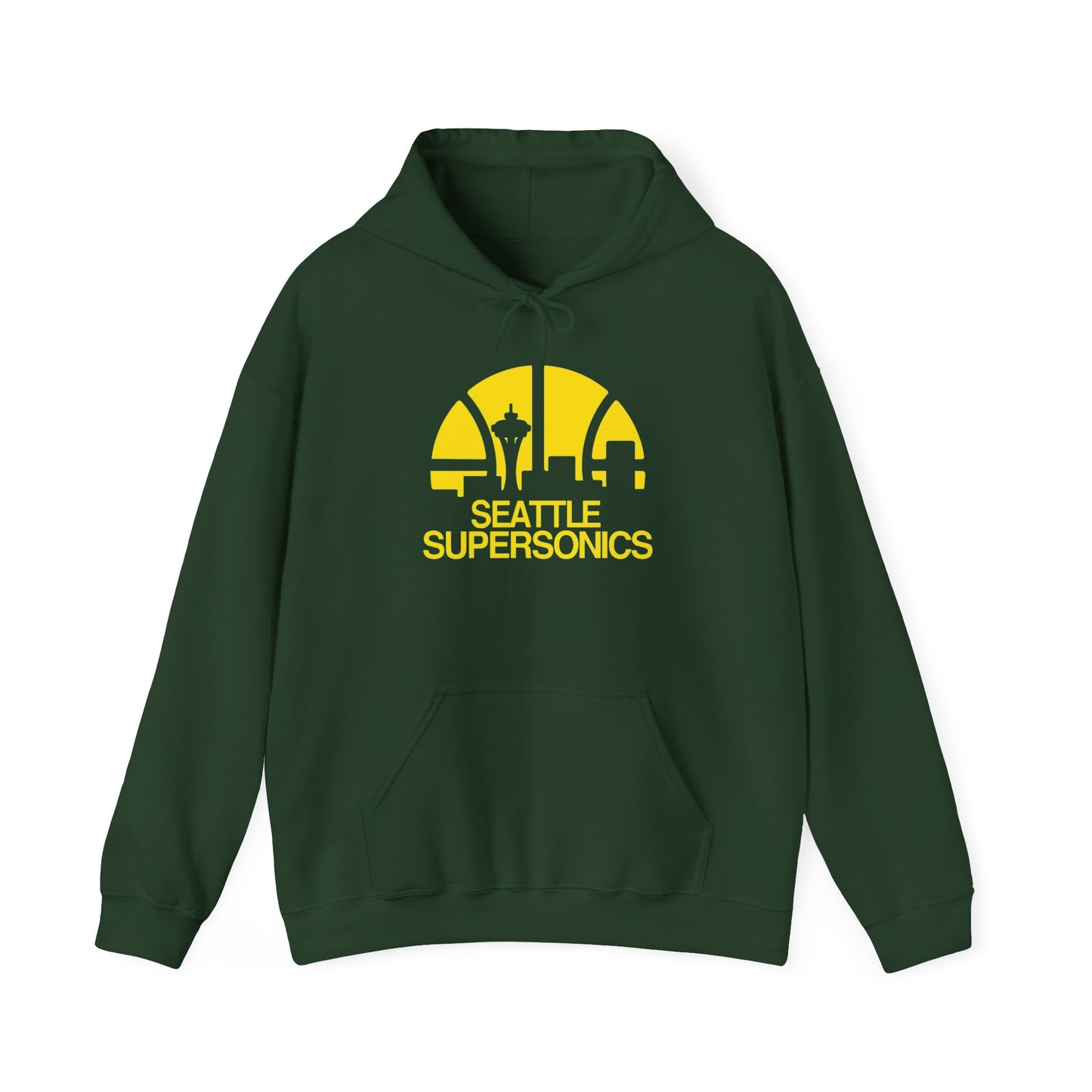 Seattle Supersonic's Graphic Hoodie Heavy Blend™ NEW Sweatshirt