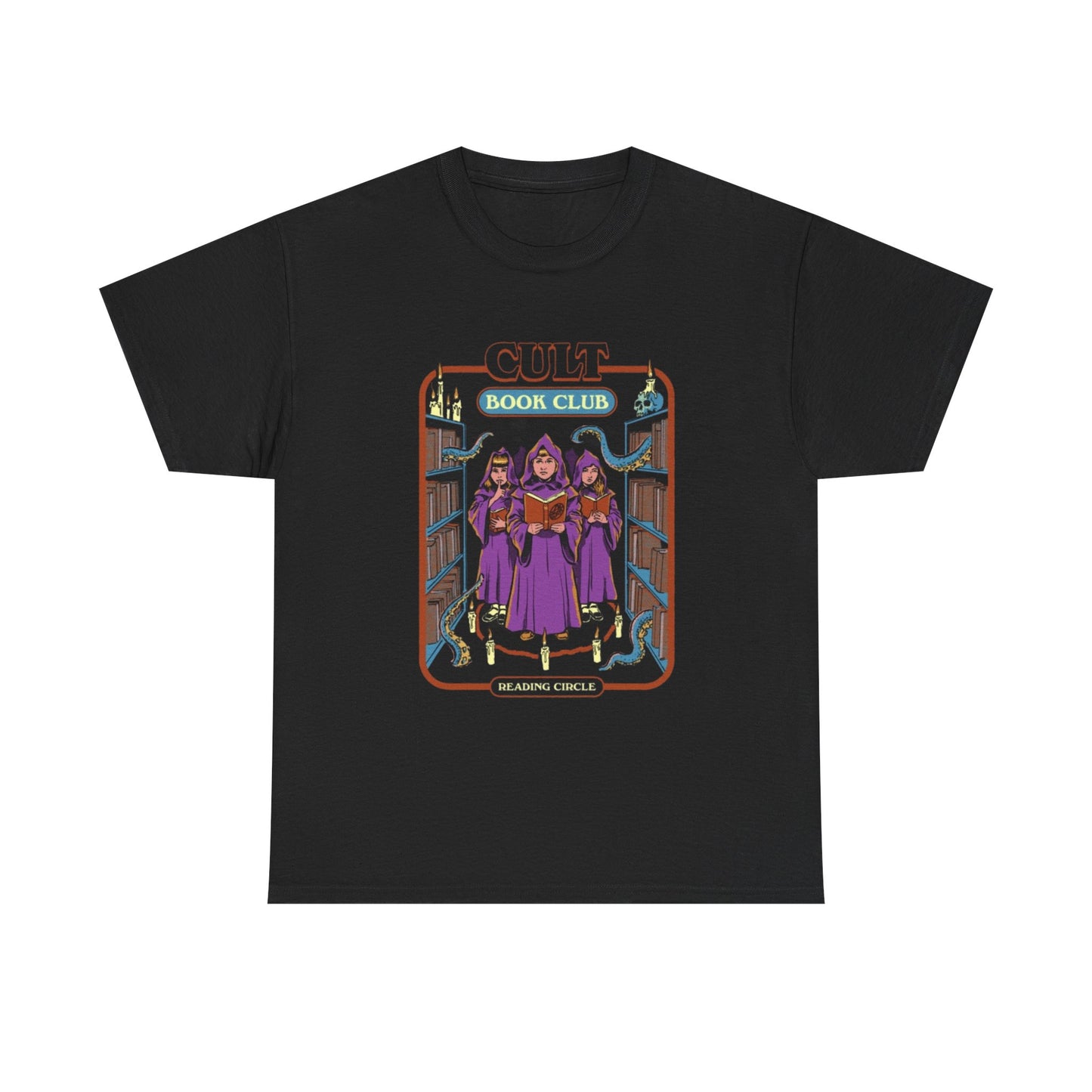 Cult Book Club Graphic T Shirt Unisex Heavy Cotton Tee NEW Gift