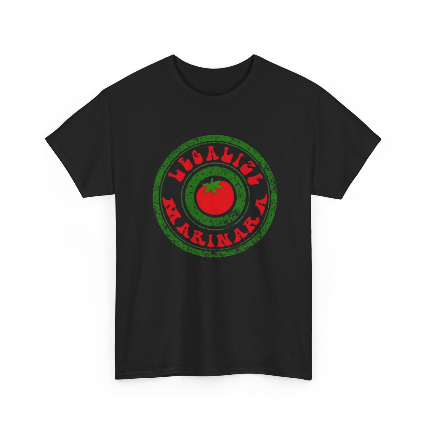 Legalize Marinara Funny Italian Graphic T Shirt NEW Unisex Heavy Cotton Tee