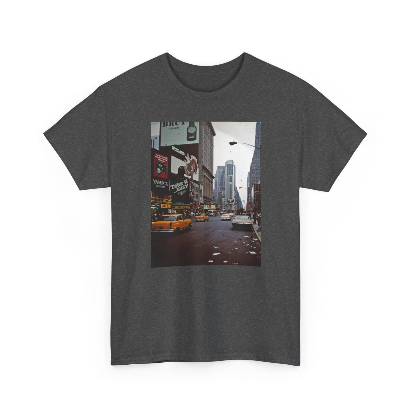 New York retro vintage supreme style Heavy Cotton Tee
