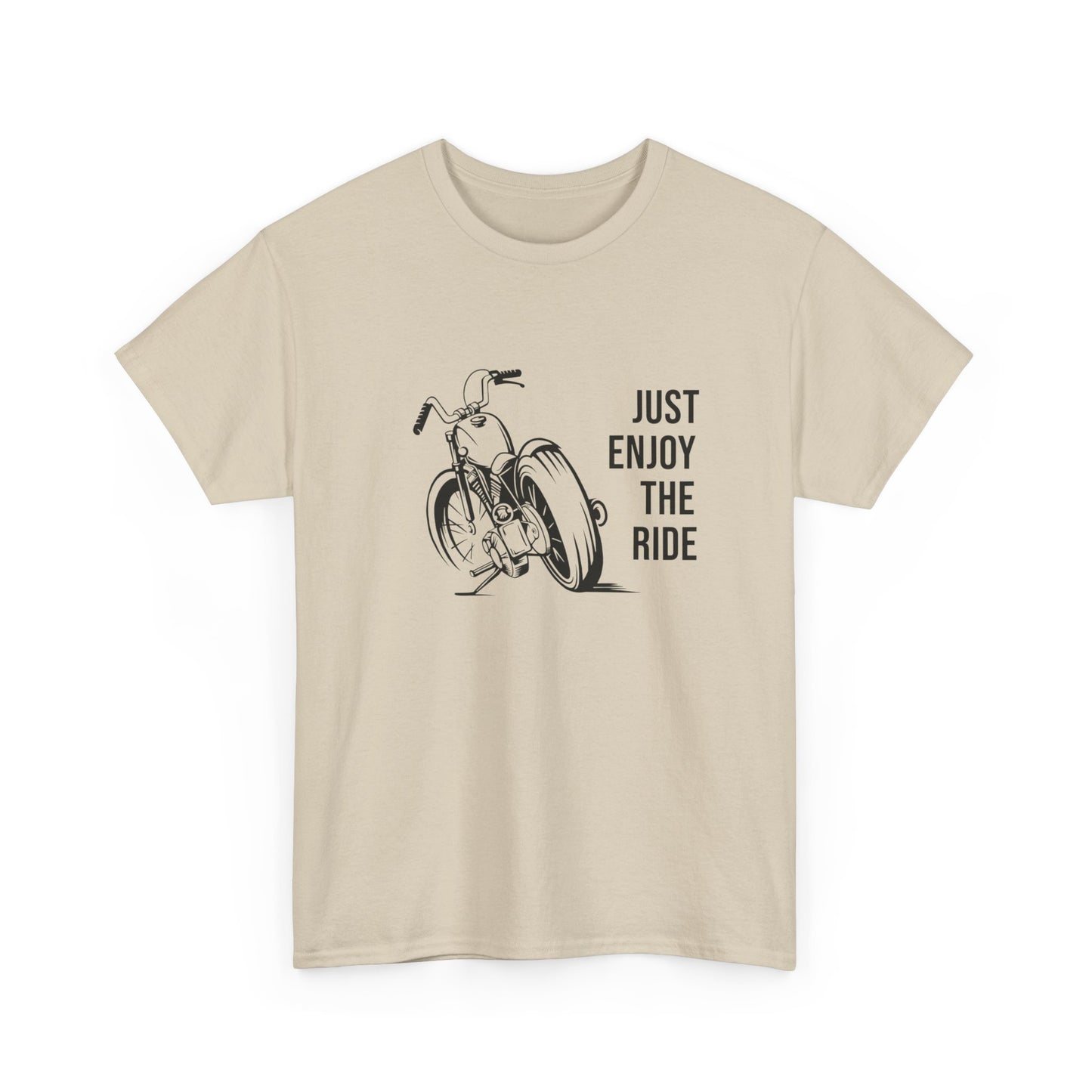 Just Enjoy The Ride Motorcycles Graphic T Shirt ADULT NEW