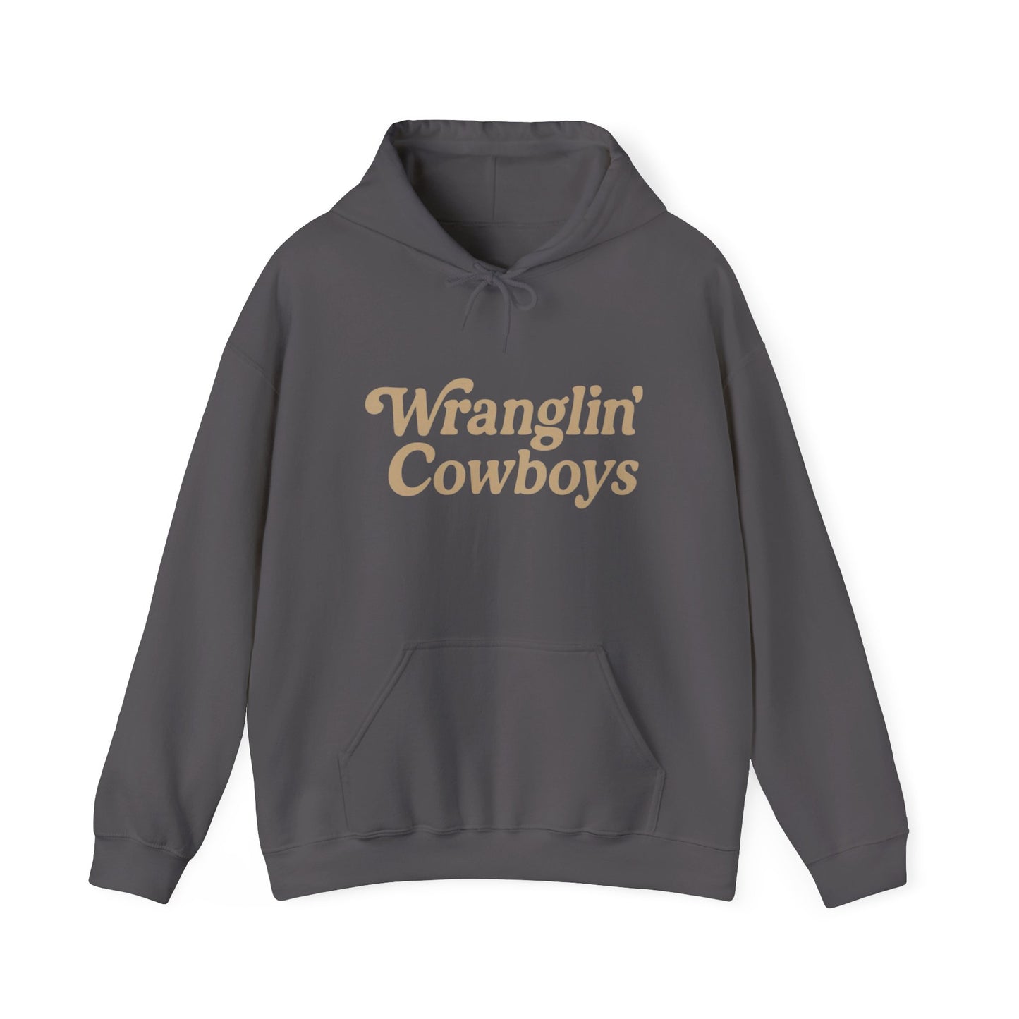 Wrangling Cowboys Hoodie NEW ADULT Unisex Hooded Sweatshirt