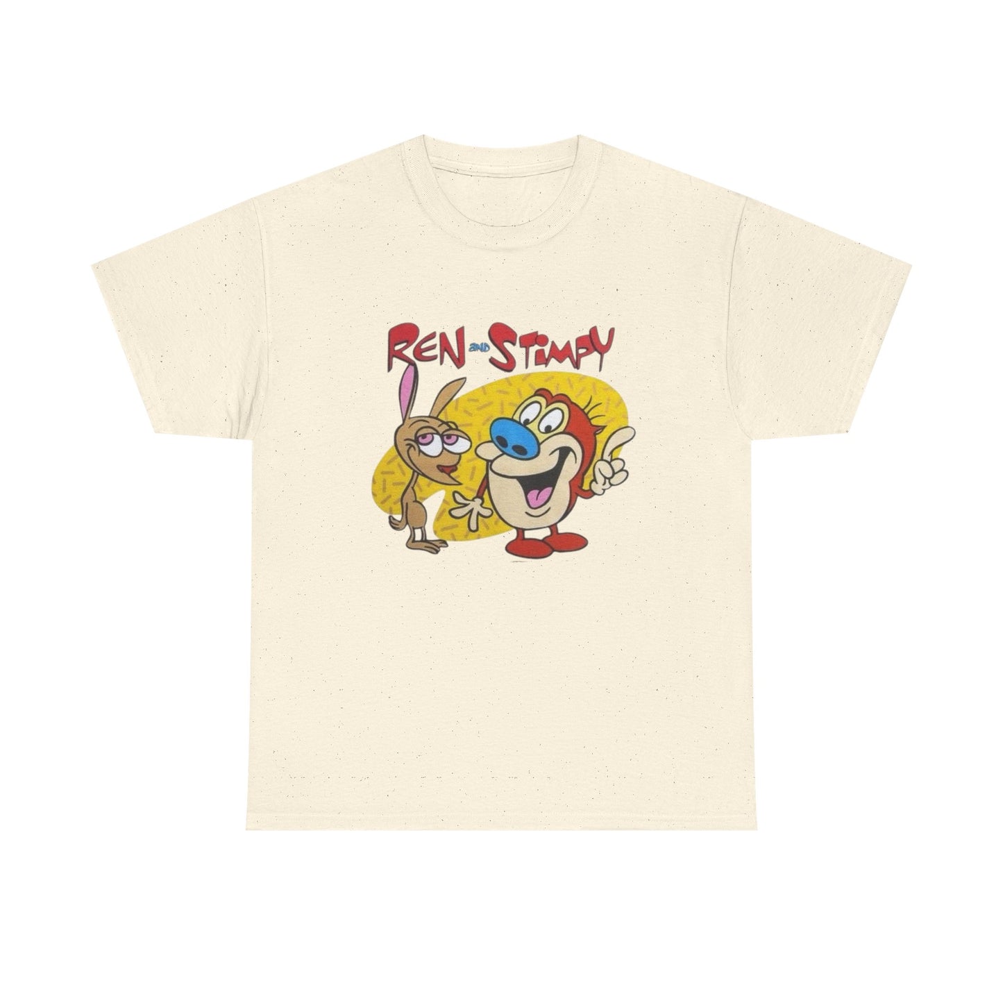 Ren And Stimpy Vintage Graphic T-Shirt Unisex Heavy Cotton Tee Gift NEW