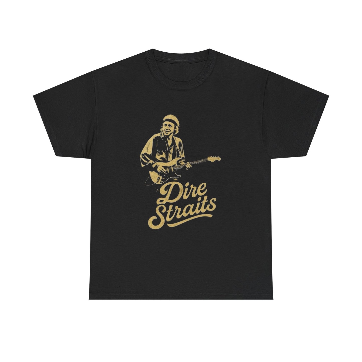 Dire Straits Vintage Rock Graphic T Shirt NEW ADULT Unisex Heavy Cotton Tee