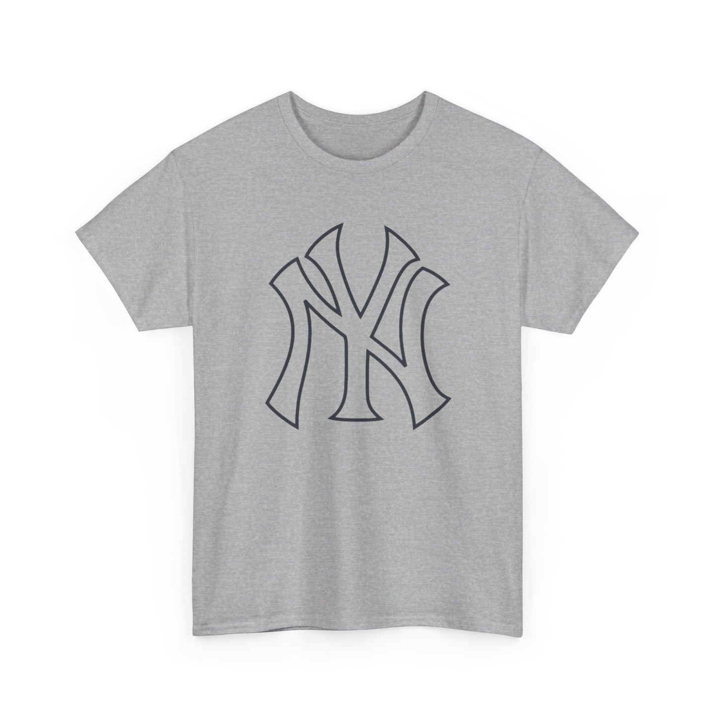 New York Emblem Logo Graphic T Shirt S-5XL Unisex Heavy Cotton Tee