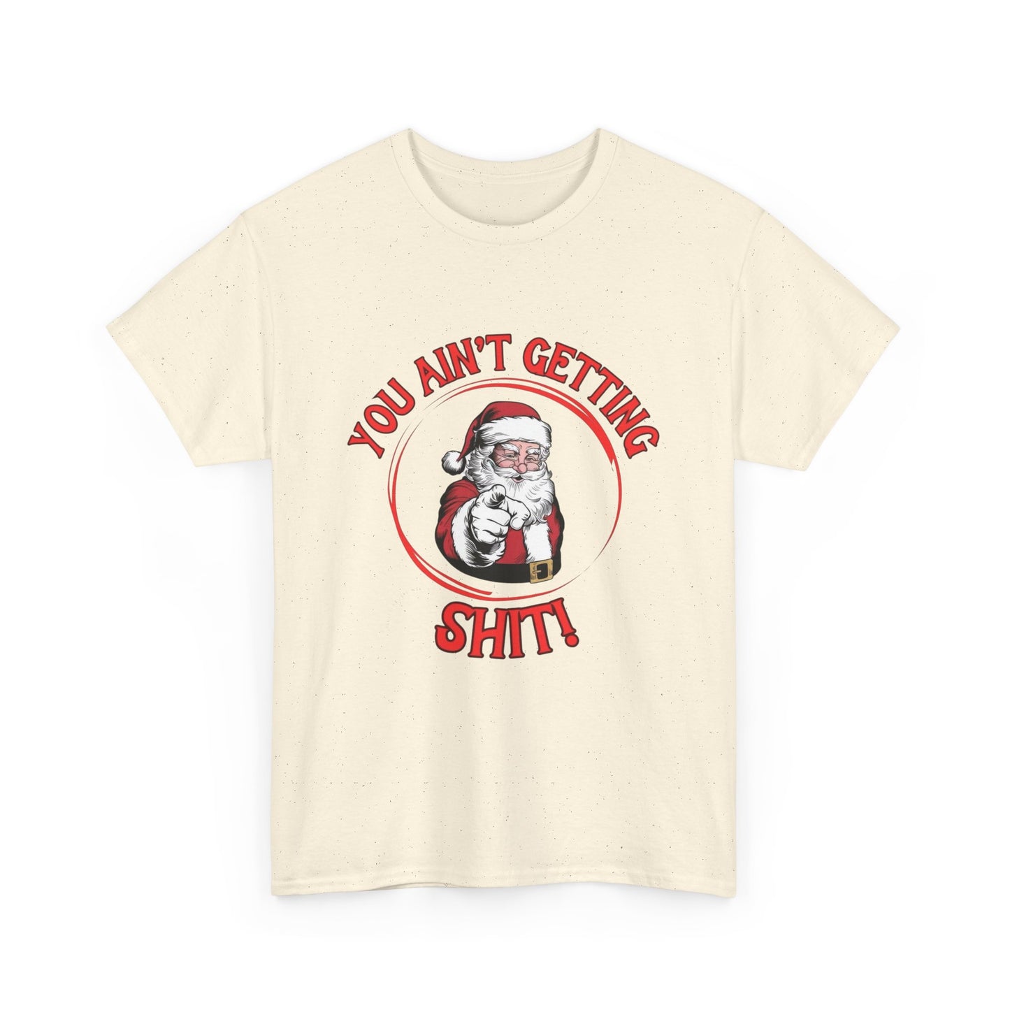 Funny Santa Jokes Graphic T Shirt Unisex NEW Heavy Cotton Tee