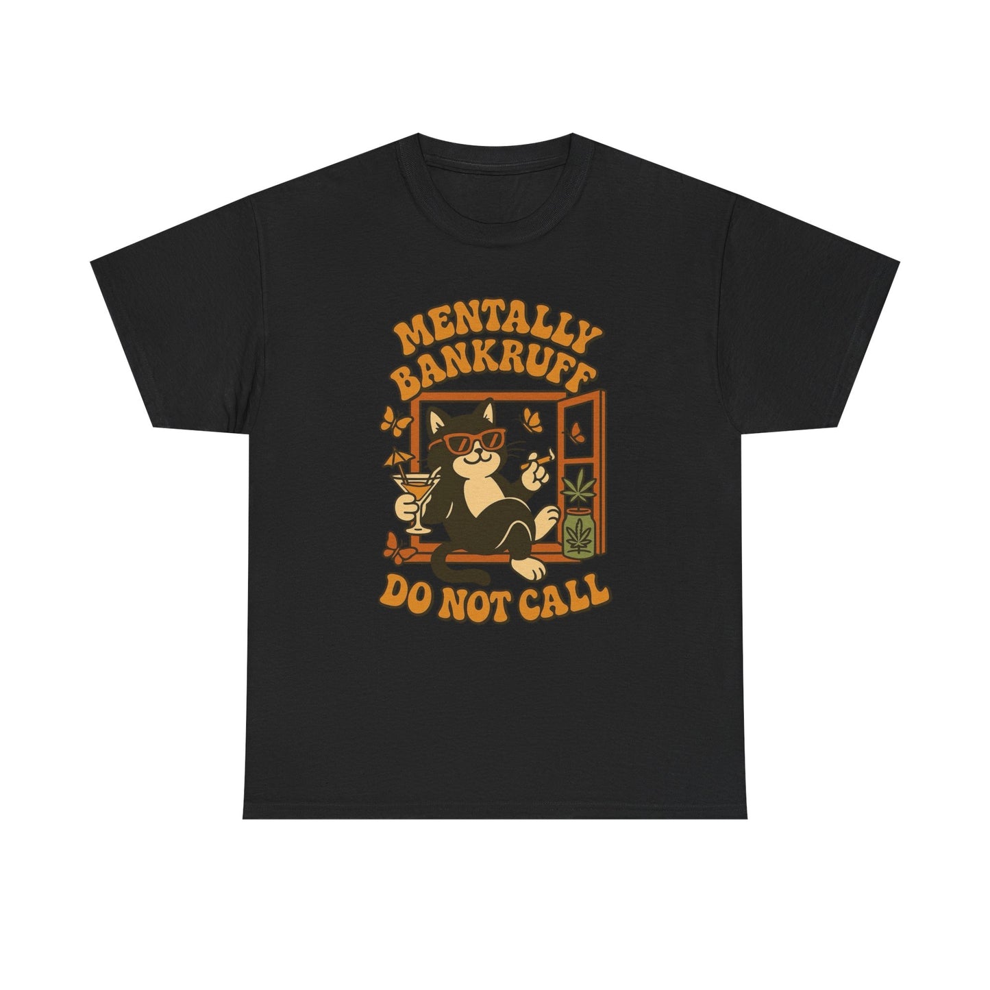 Cute Funny Cat Nip Weed Graphic T Shirt NEW ADULT TEE VINTAGE