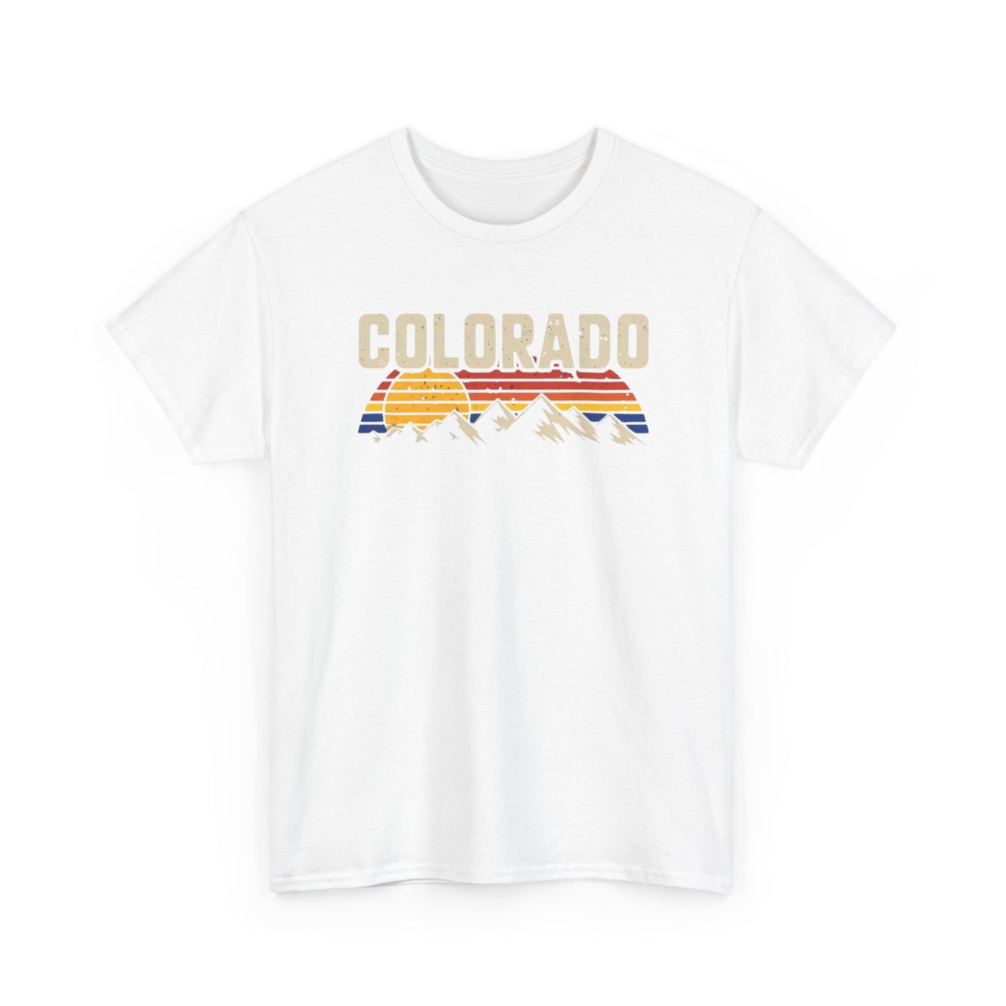 Colorado State Logo BRAND NEW Apparel T Shirt Unisex Unisex Heavy Cotton Tee 1