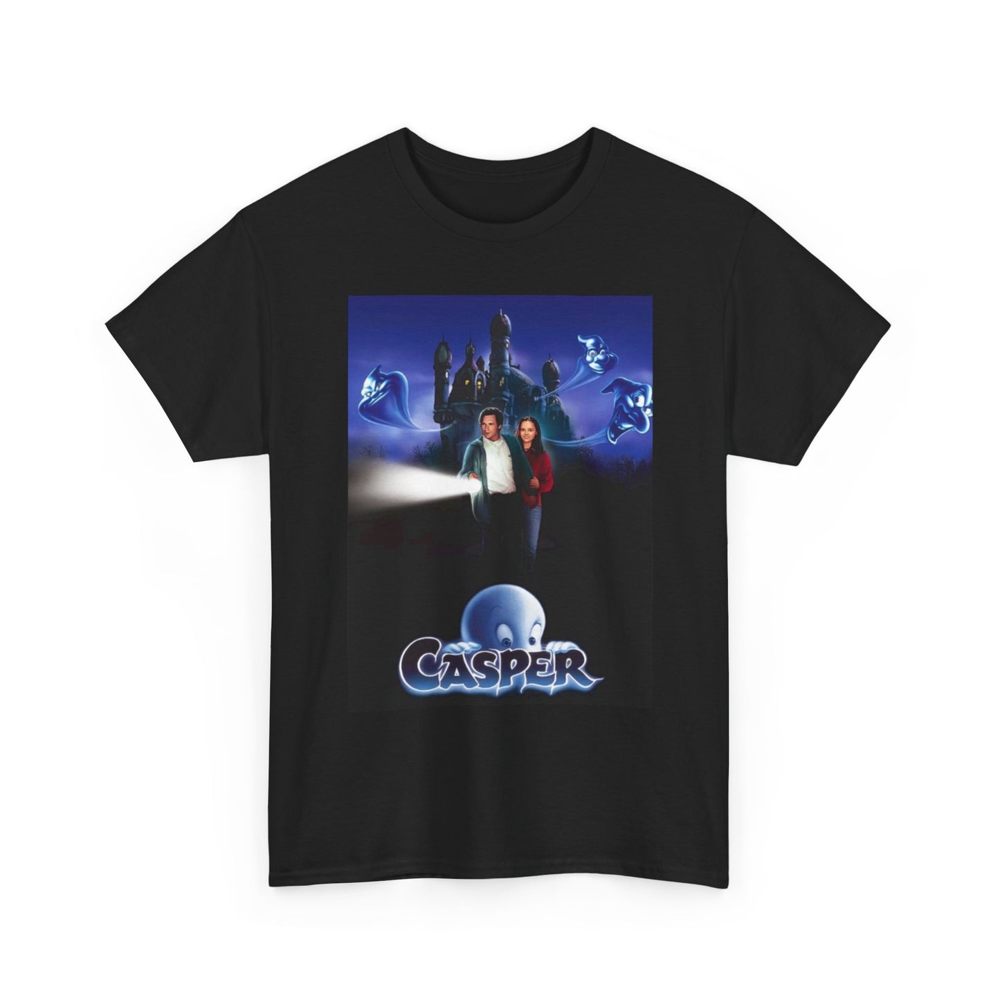 Casper Movie Vintage Graphic T Shirt Retro 90s Unisex Heavy Cotton Tee
