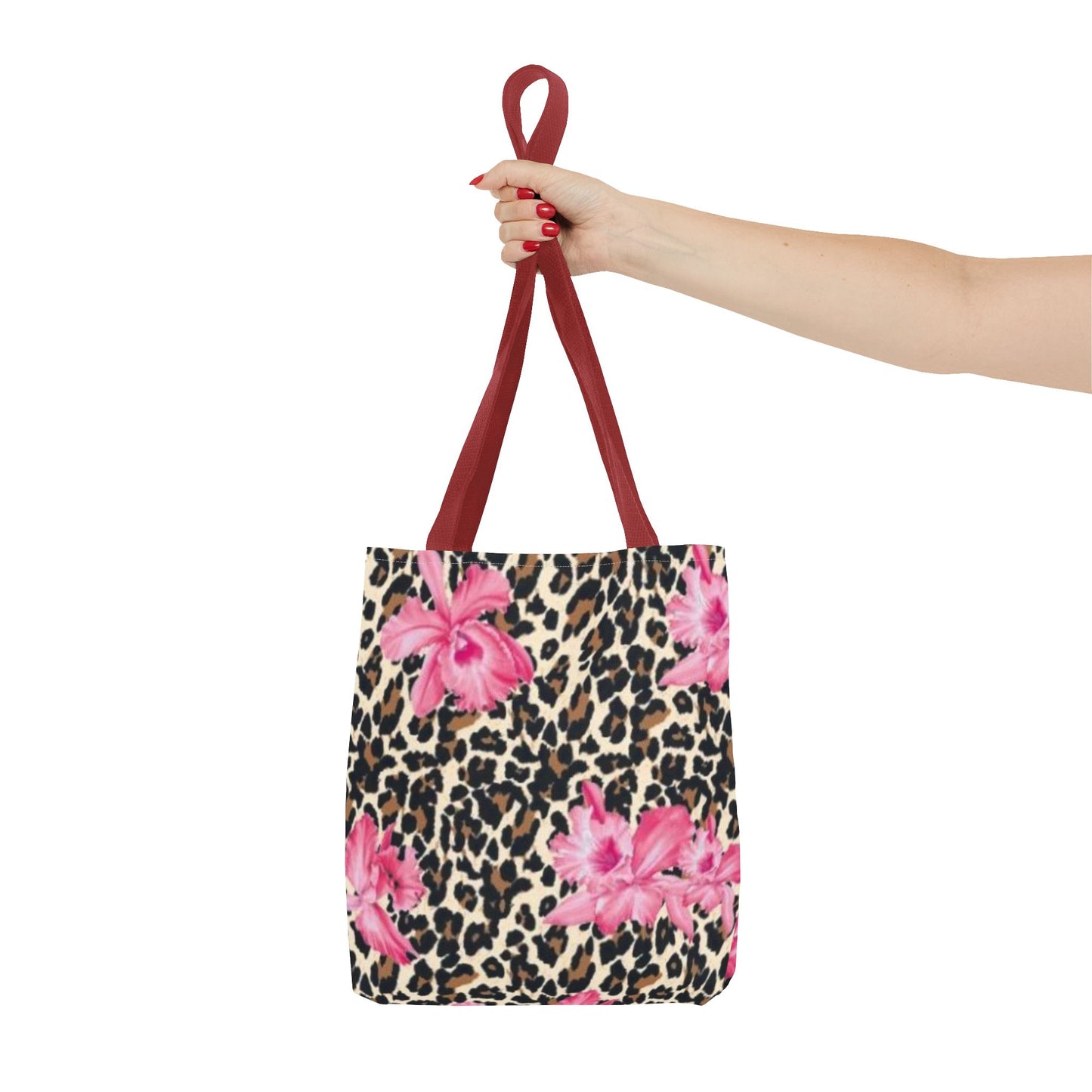 Cheetah And Flowers Hawaiian Multi Color Modern Hand Bag Purse Tote Bag (AOP)