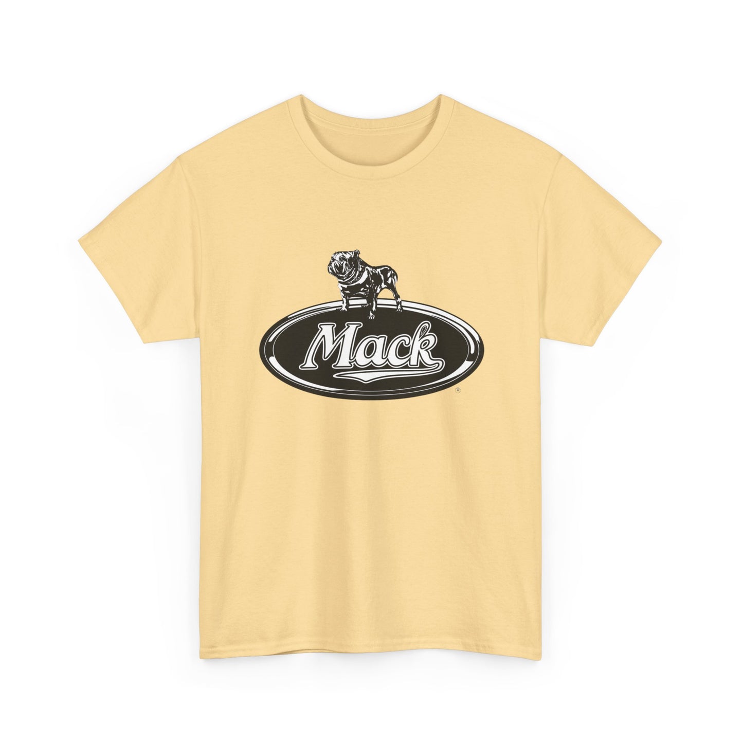 Mack Truck Vintage Bulldog Graphic T Shirt NEW Unisex Heavy Cotton Tee