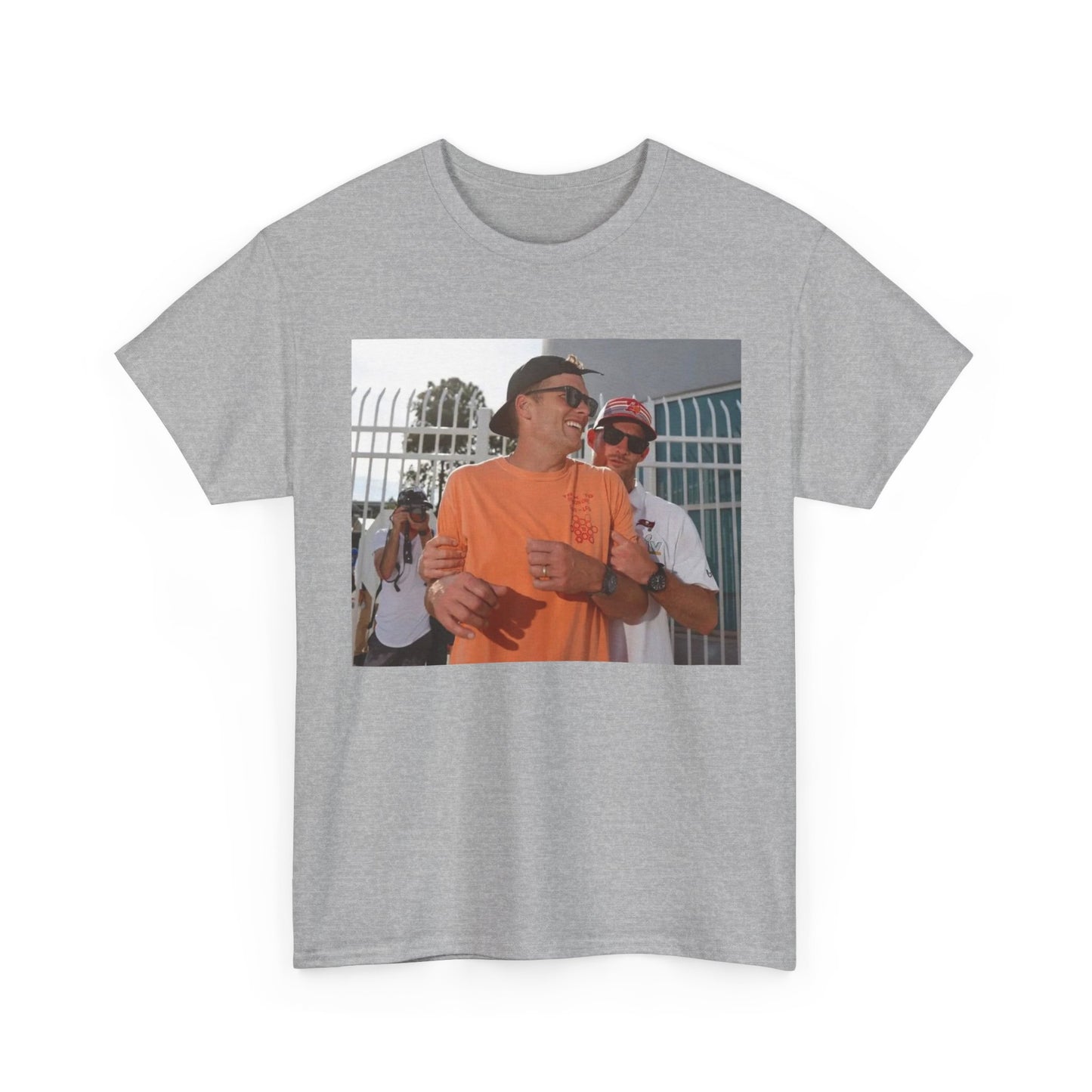 Tom Brady funny drunk T-shirt buccaneers Florida patriots Unisex Heavy Cotton