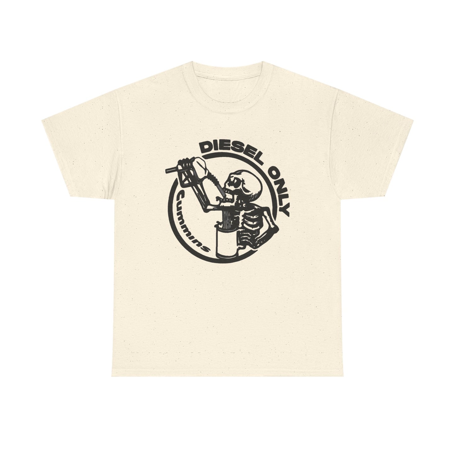 Diesel Only Cummins Graphic T Shirt Unisex Heavy Cotton Tee NEW