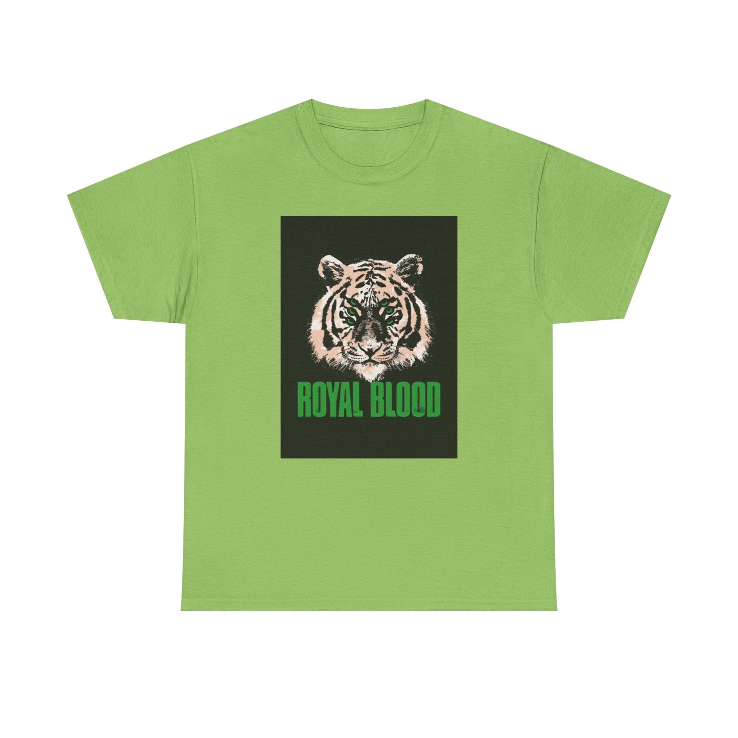 Royal Blood Tshirt Rock band Graphic Tiger Unisex Heavy Cotton Tee Vintage art