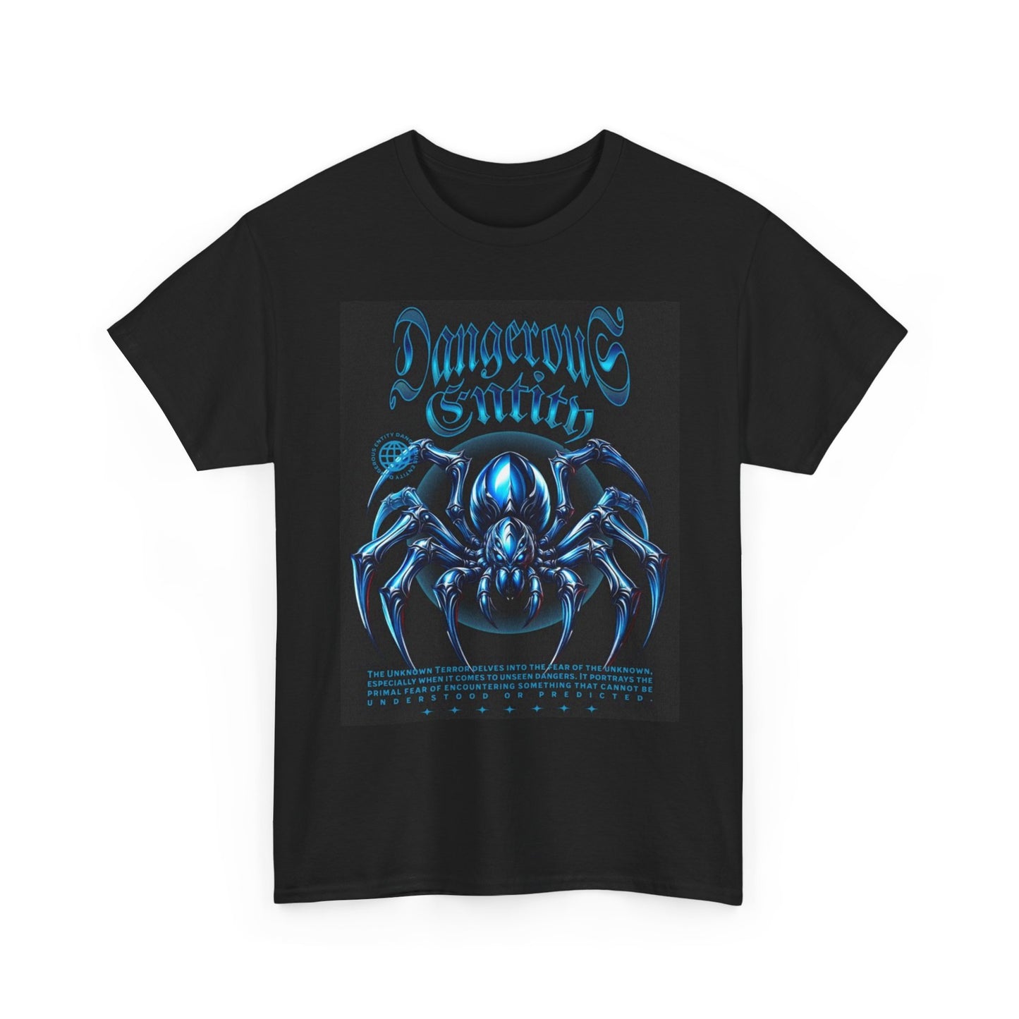 Dangerous Entity Spider Graphic T Shirt Apparel Heavy Cotton Tee Small-5xl NEW
