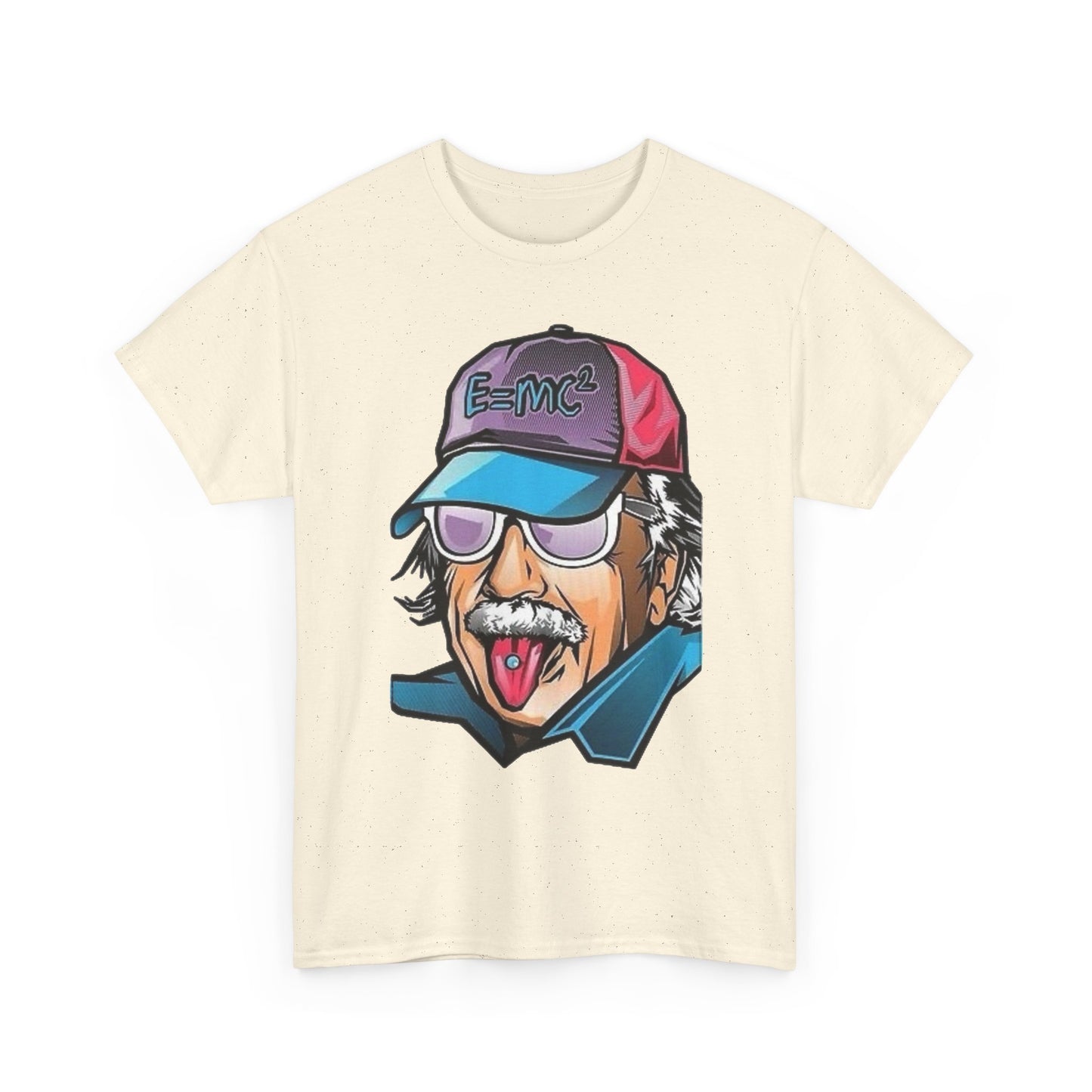 Einstein Tripping Funny Graphic T Shirt NEW Unisex Heavy Cotton Tee