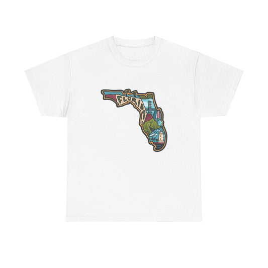 Florida Town USA Graphic T Shirt NEW Adult Tee