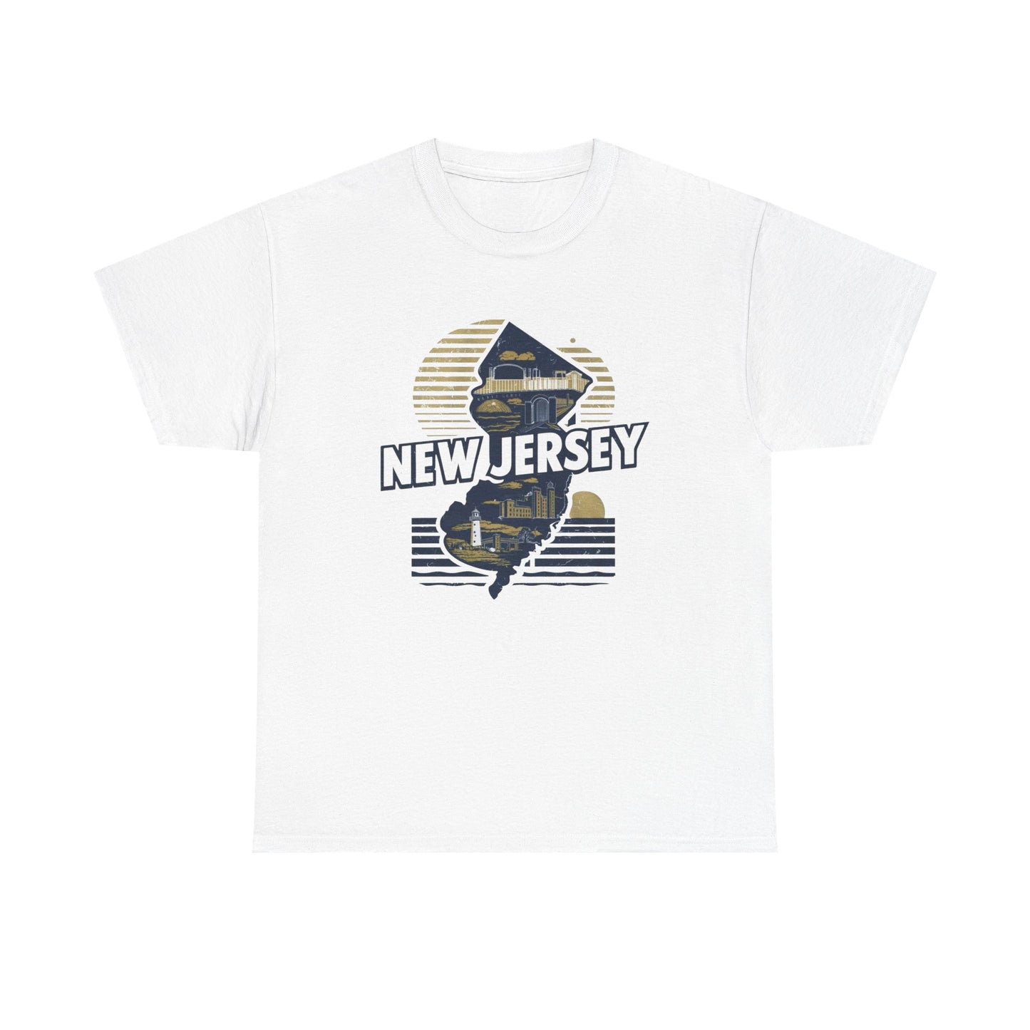 New Jersey USA Graphic T Shirt NEW Adult Tee