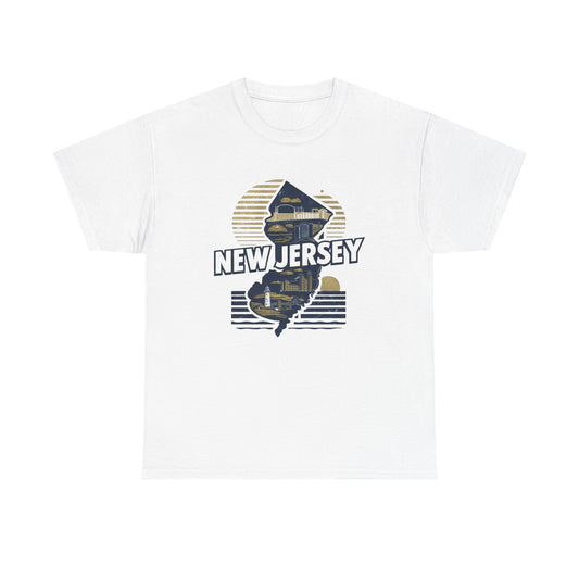 New Jersey USA Graphic T Shirt NEW Adult Tee