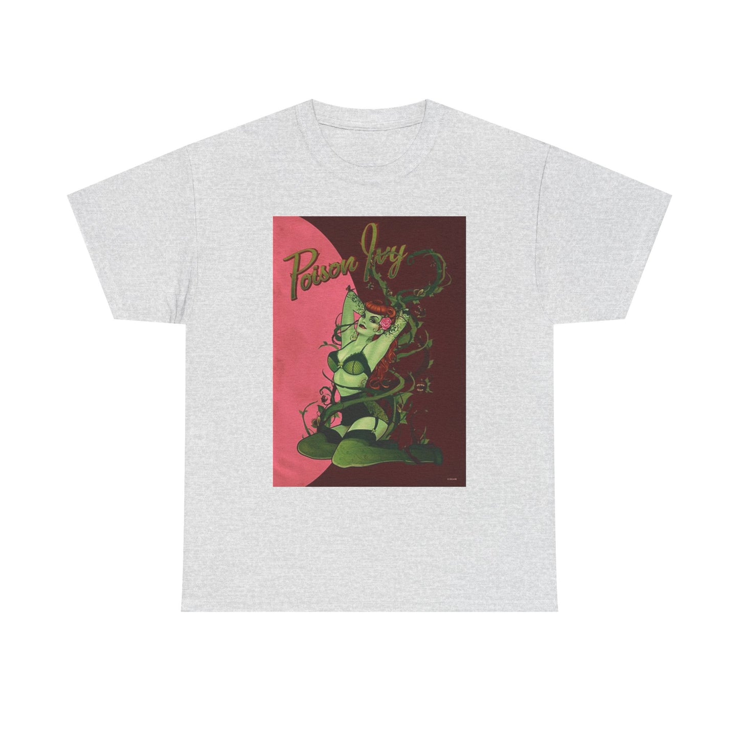 Poison Ivy Graphic T Shirt Apparel Retro Unisex Heavy Cotton Tee