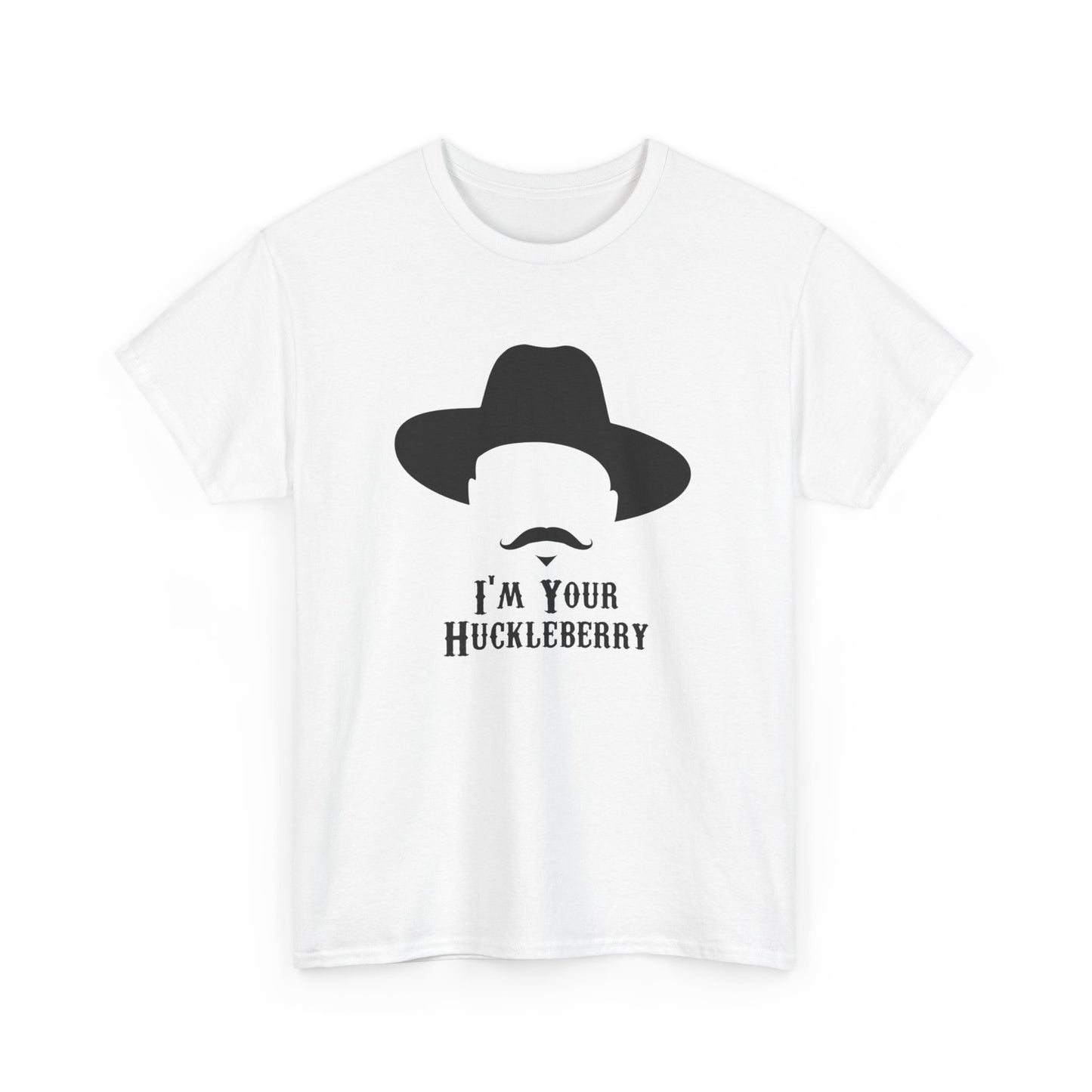 Doc Holiday Huckleberry Graphic T Shirt New Adult Tee Vintage