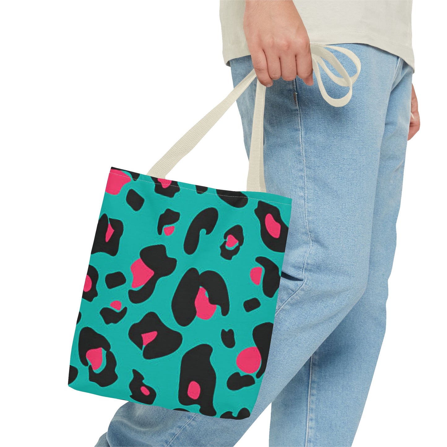 Cheetah Turquoise All Over Print BRAND NEW Purse, Pocketbook,Travel Tote Bag