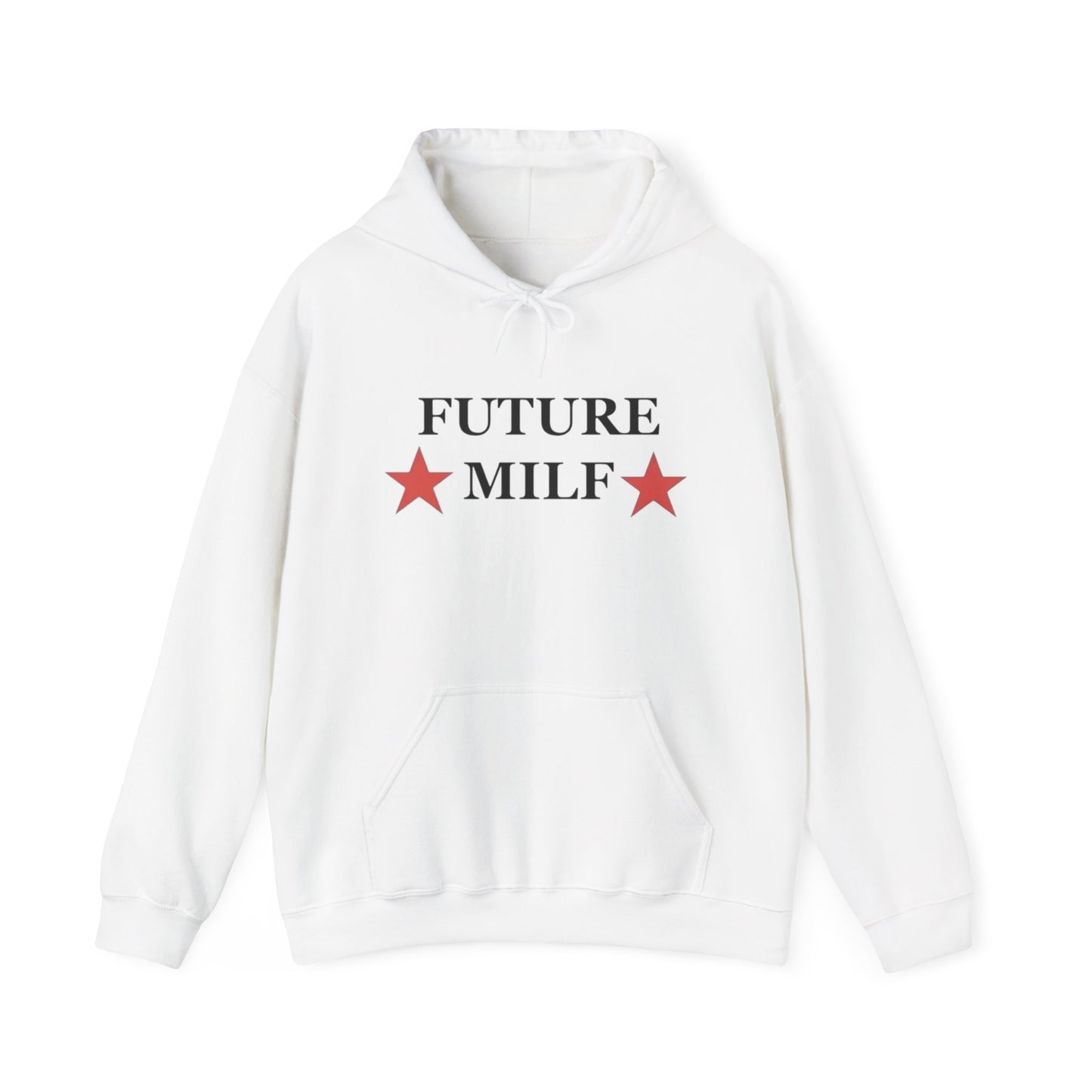 Future Milf Graphic Hoodie Funny Women's Heavy Blend™ Hooded Sweatshirt