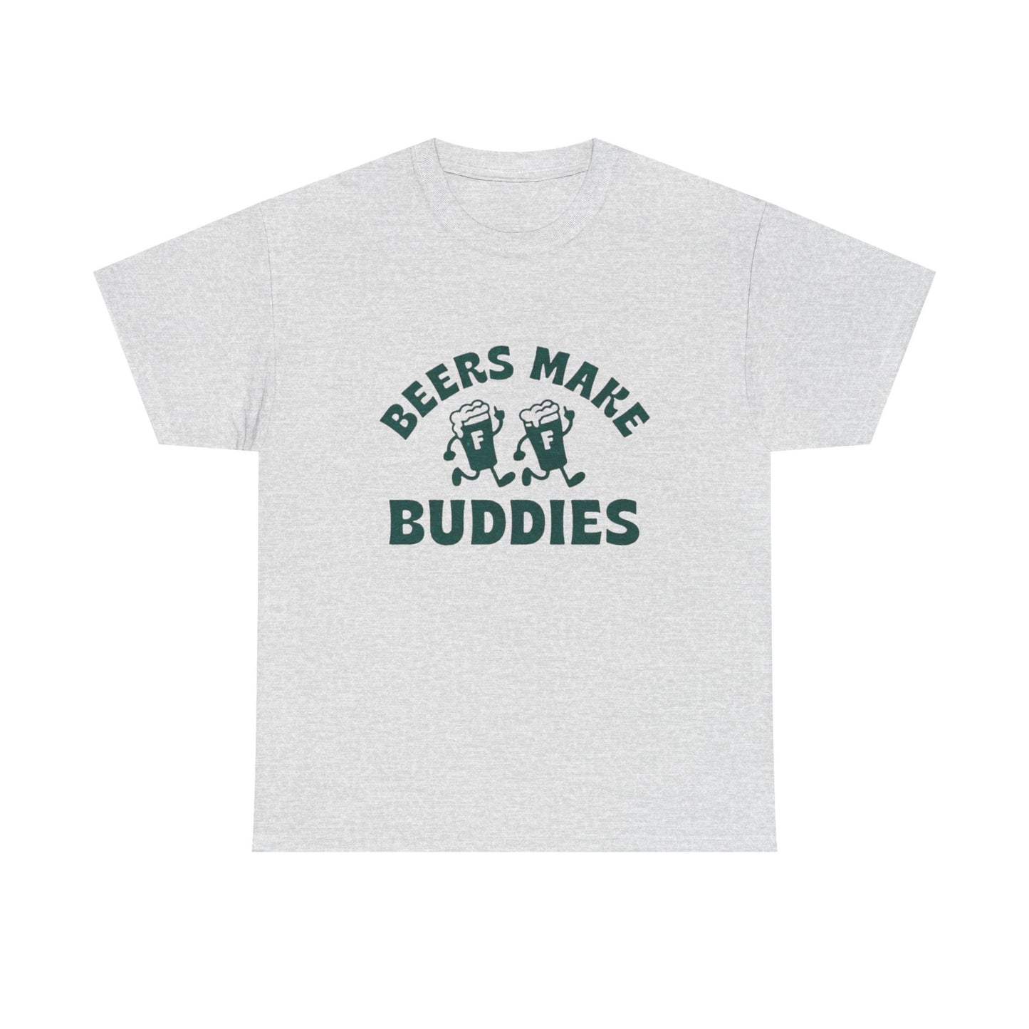 Beers Make Buddies Graphic T Shirt ADULT NEW