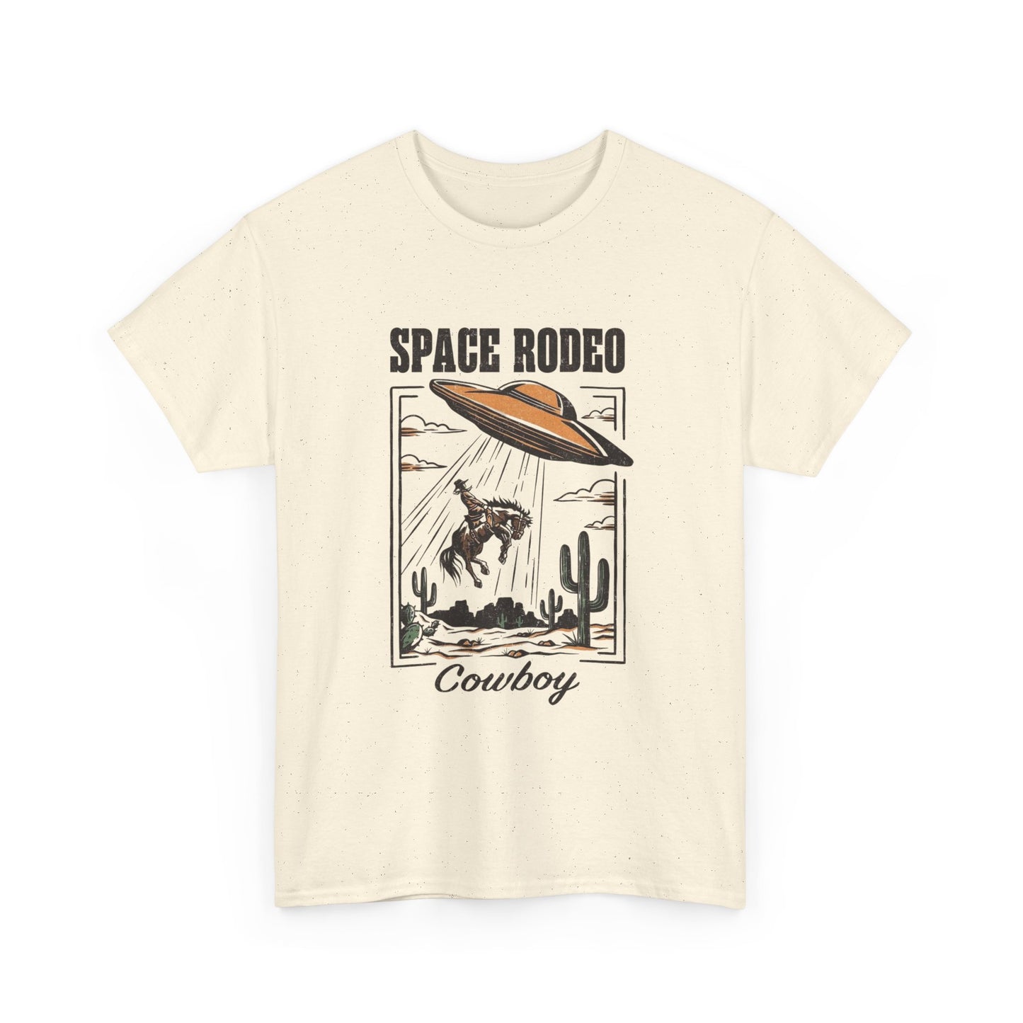 Space Rodeo Cowboy Graphic T Shirt Heavy Cotton Tee NEW ADULT UNISEX