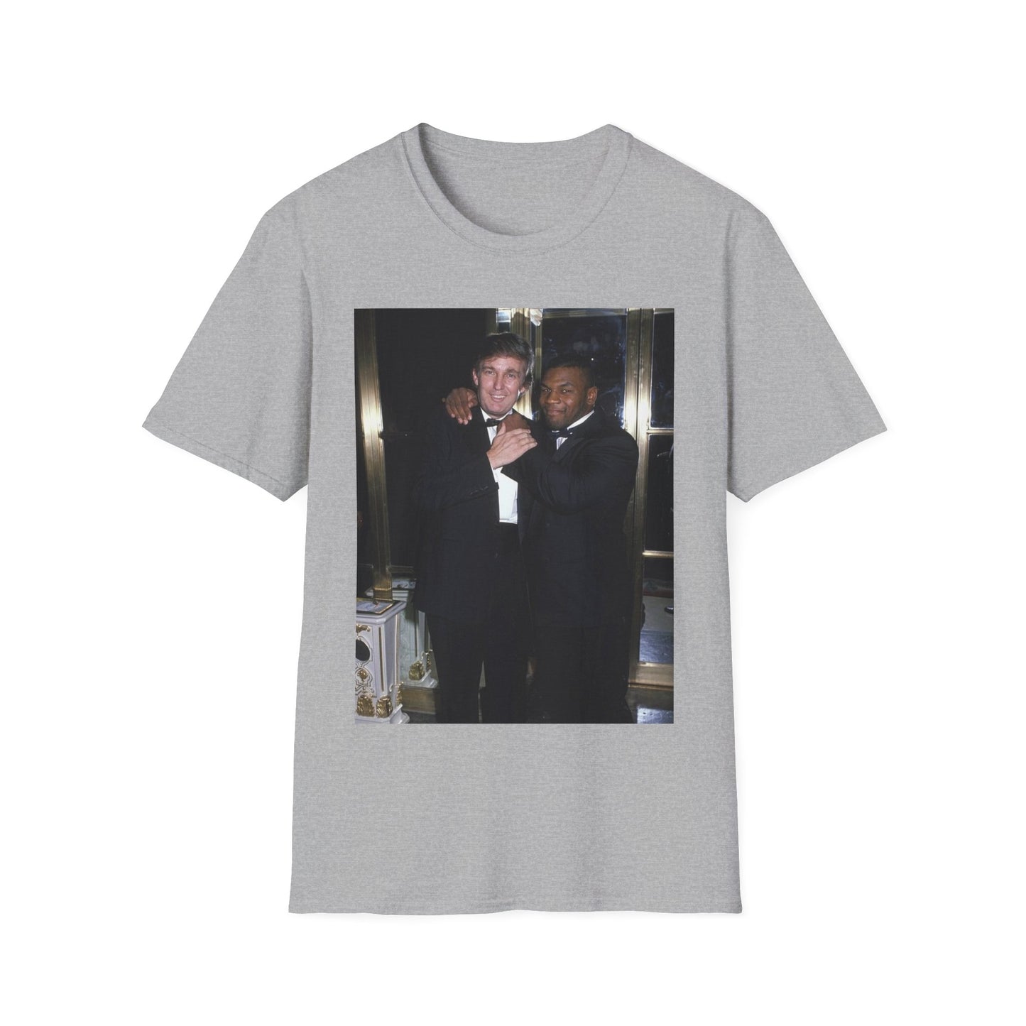 Mike Tyson trump tshirt 90s vintage party graphic gift style T-Shirt florida