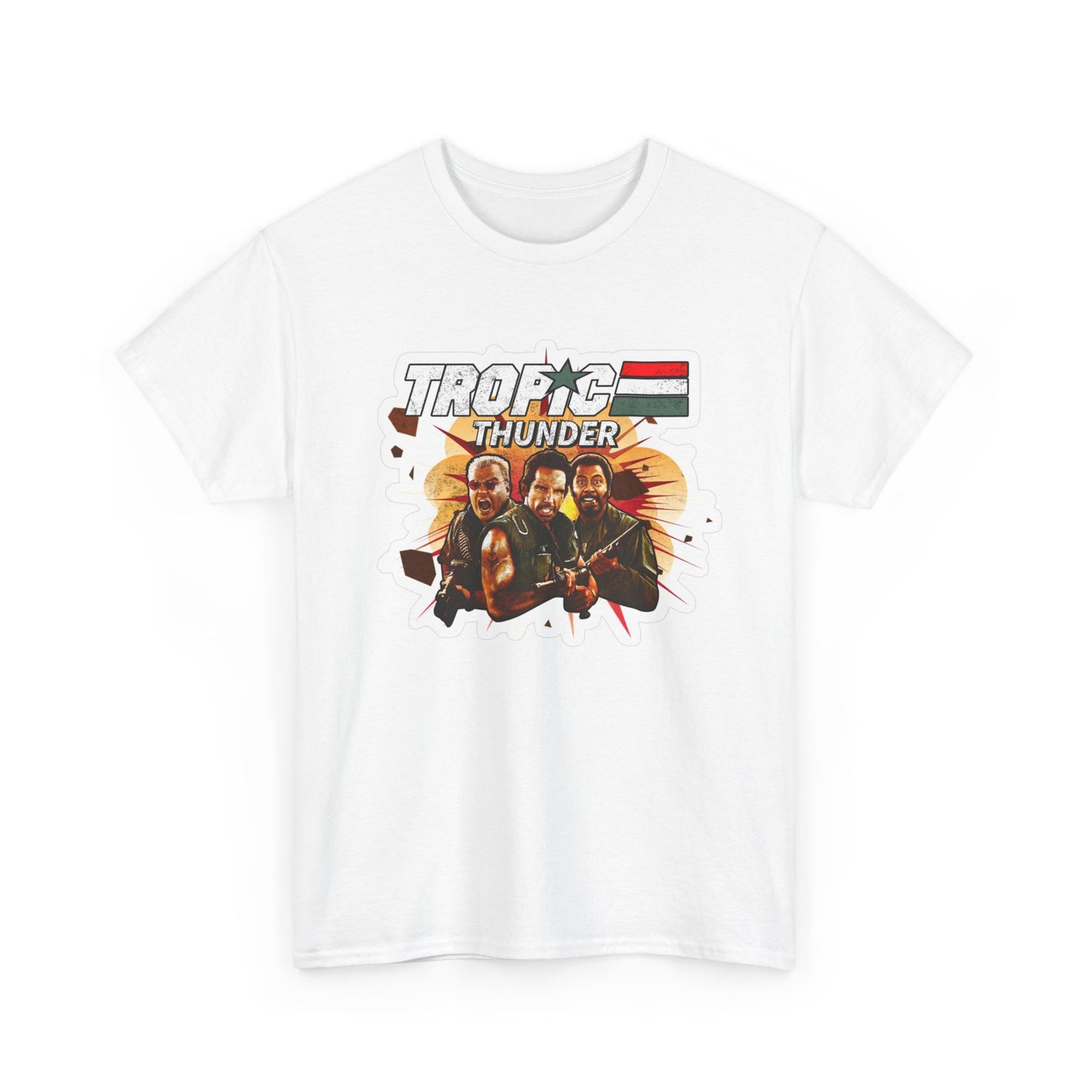 Tropic Thunder Comedy Graphic T Shirt Brand New Cotton Tee