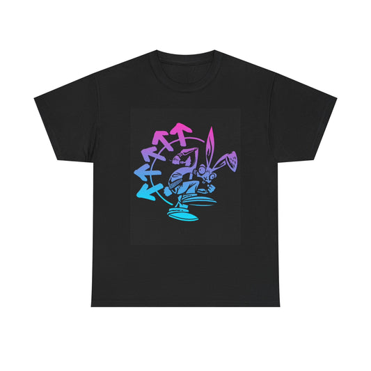 blink 182 T-shirt Rabbit logo rock tour Cali concert Unisex Heavy Cotton Tee