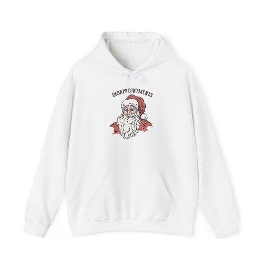 Santa's Naughty List Funny Graphic Hoodie Unisex Heavy Blend™ Hooded Sweatshirt