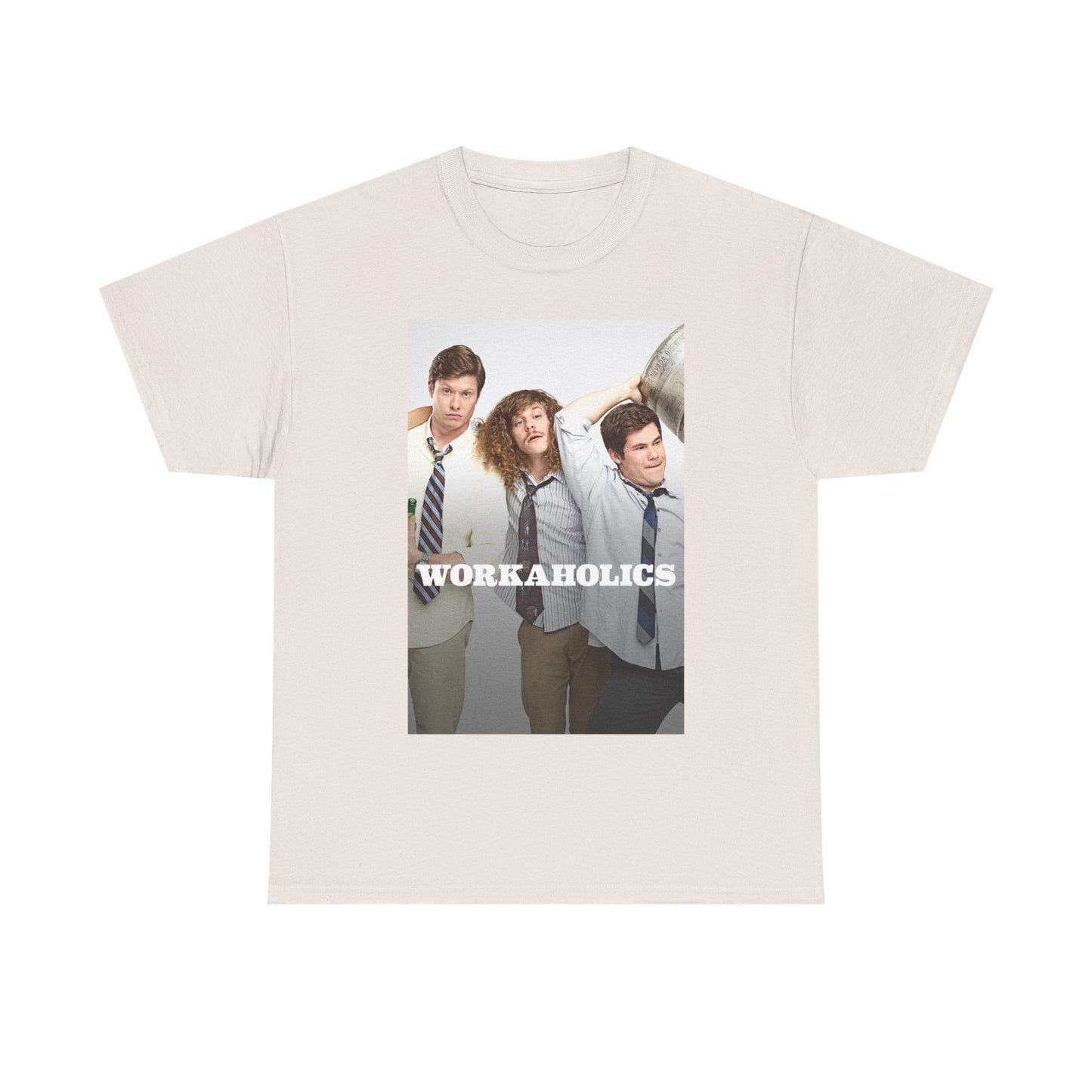 Workaholics T Shirt Poster Comedy Central Gift Vintage Show Unisex Heavy Cotton