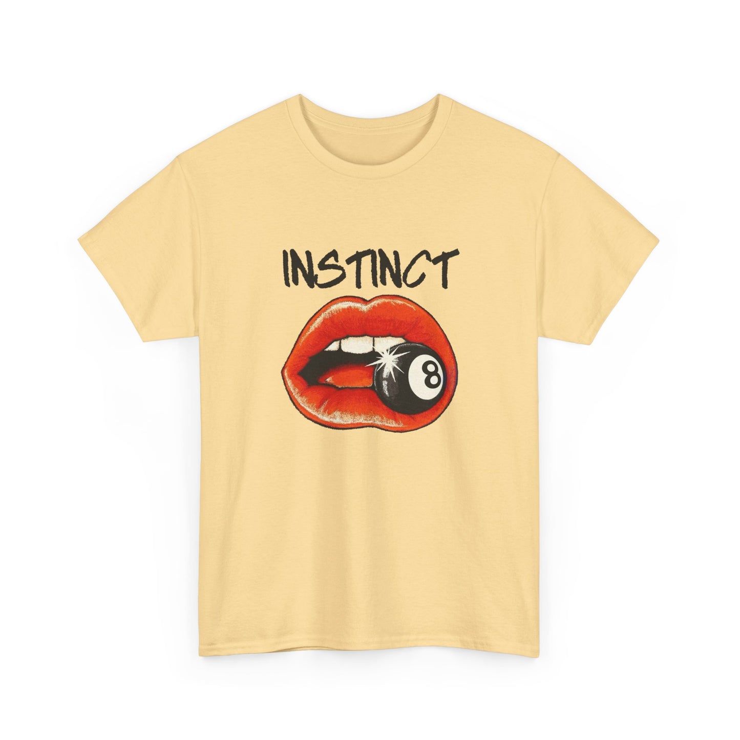 Eightball Instinct T-Shirt Unisex Heavy Cotton Tee Gift New