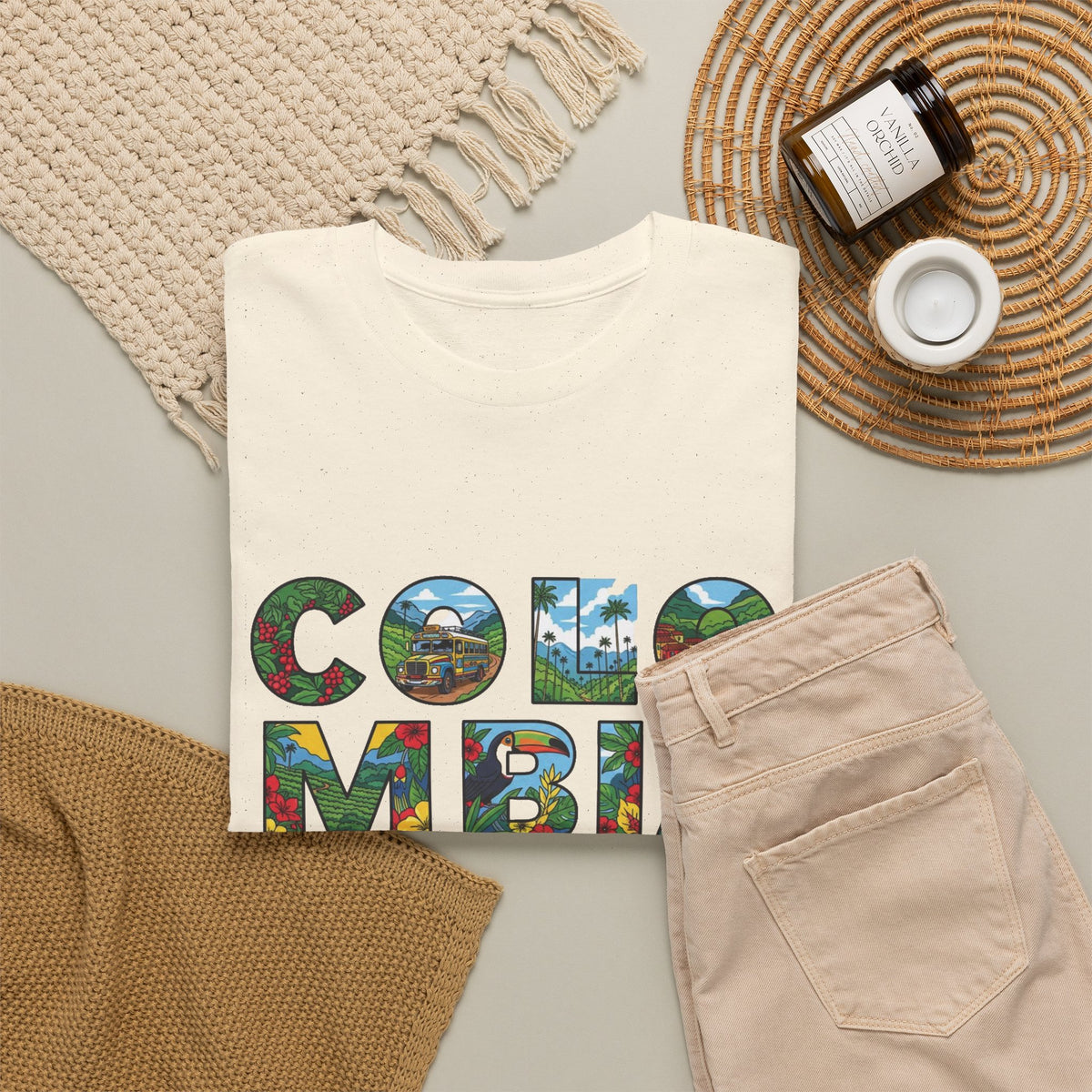 Columbia Graphic T Shirt Men's Travel Heavy Cotton Tee