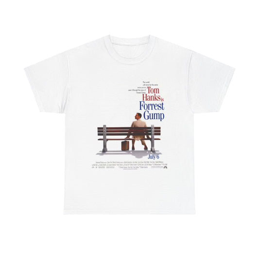 Tom Hanks Tshirt Forrest Gump Vintage Movie Unisex Heavy Cotton Tee