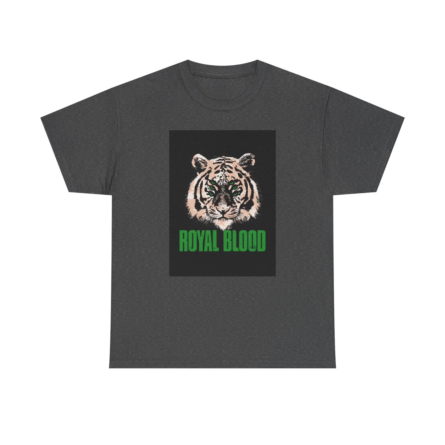 Royal Blood Tshirt Rock band Graphic Tiger Unisex Heavy Cotton Tee Vintage art