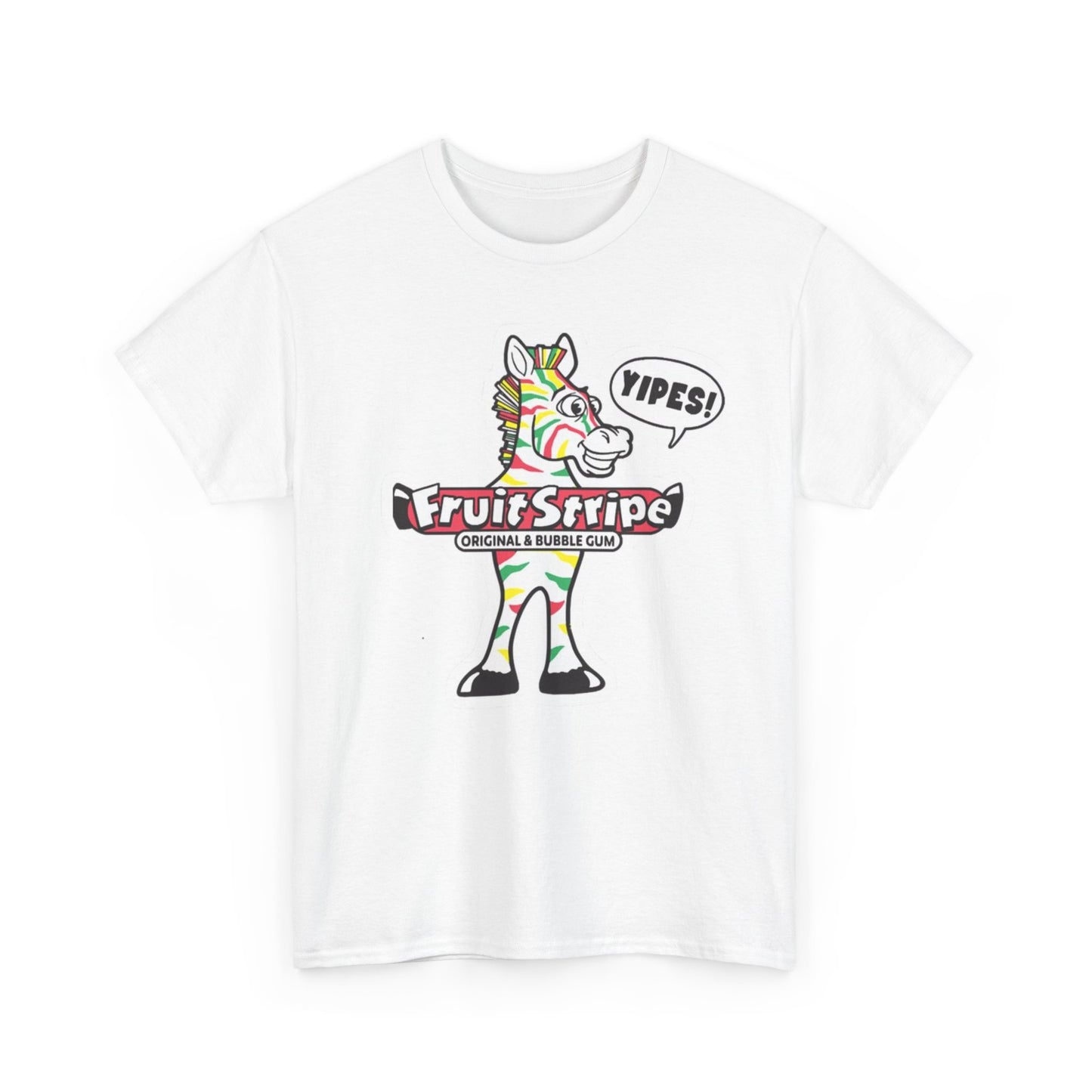 Fruit Stripe Gum Graphic T Shirt Vintage 90s Candy Unisex Heavy Cotton Tee