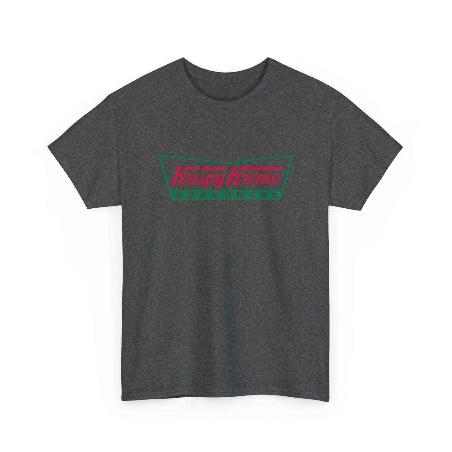 Krispy Kreme Donuts T Shirt Graphic Unisex Heavy Cotton Tee NEW GIFT